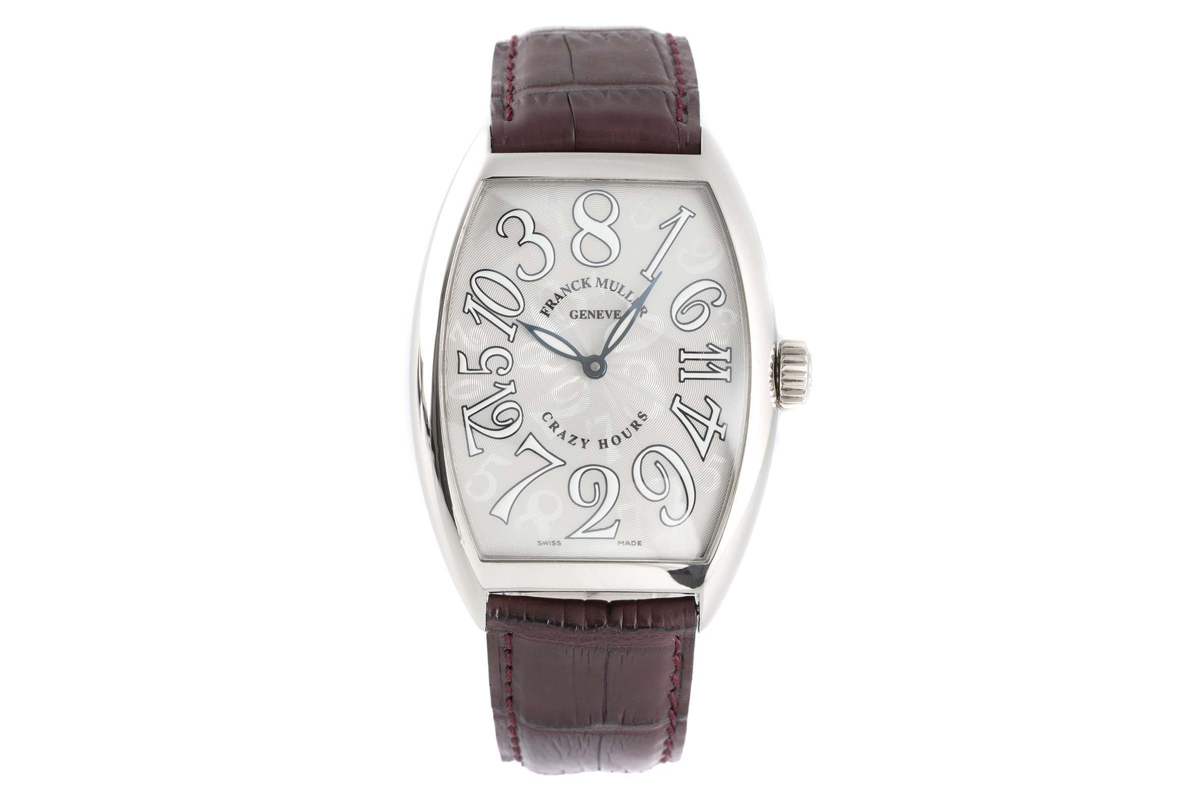 Franck Muller Crazy Hours 18 ct white gold automatic Kal. 2800V Ref. 7851CH