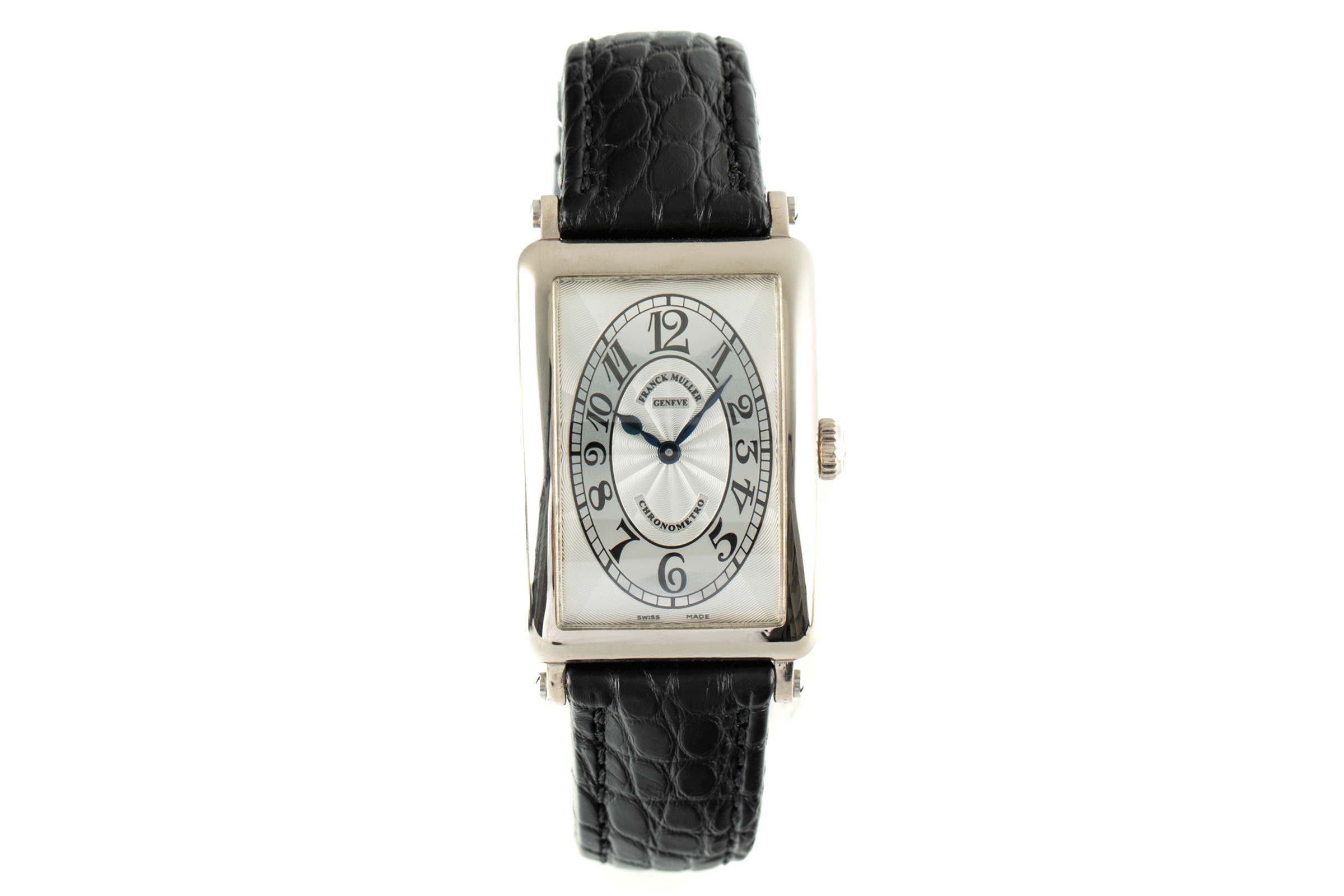 Franck Muller Long Island 18 ct white gold quartz Ref. 952QZ