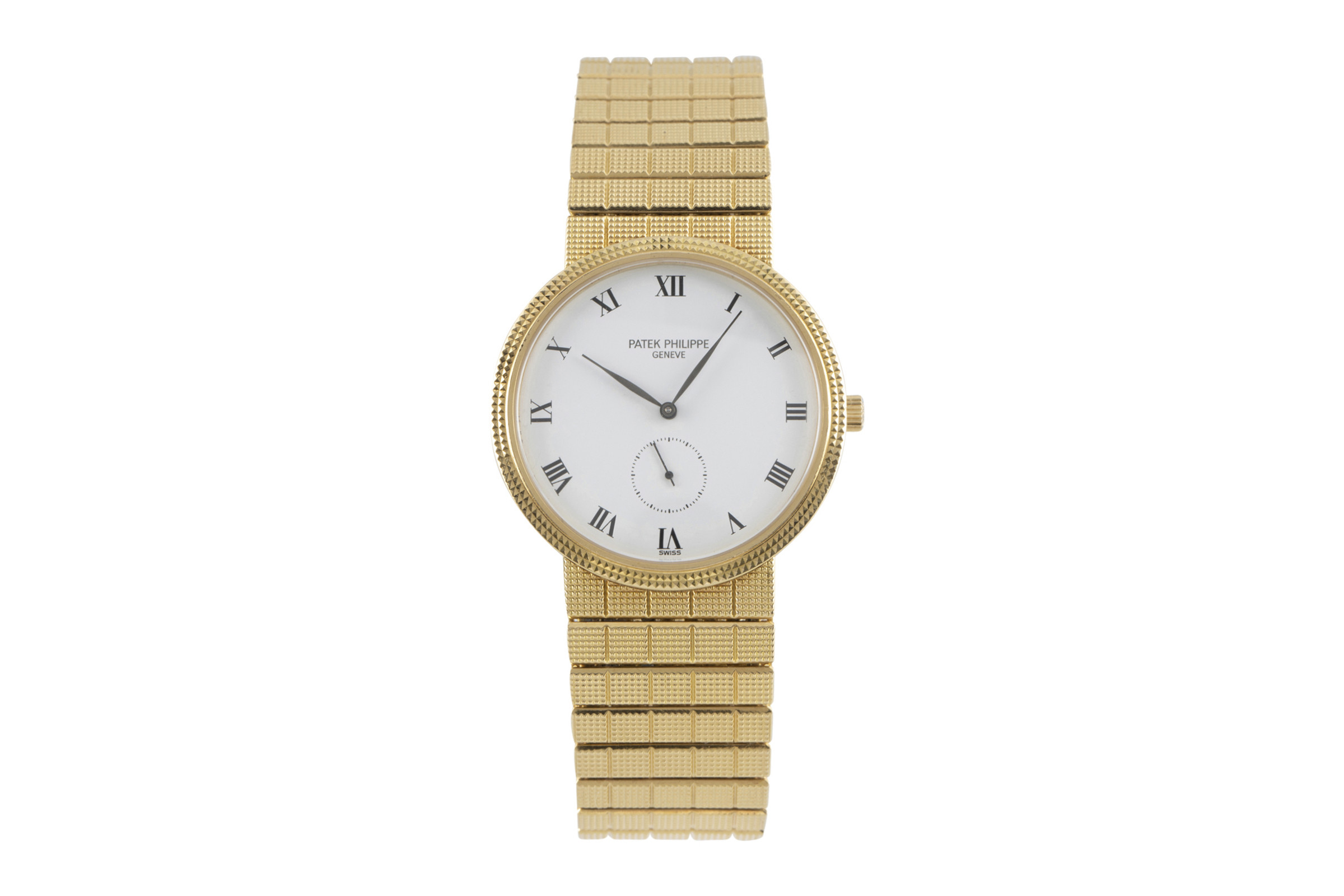 Patek Philippe Calatrava 18 ct gold manual winding Kal. 215 Ref. 3919/10