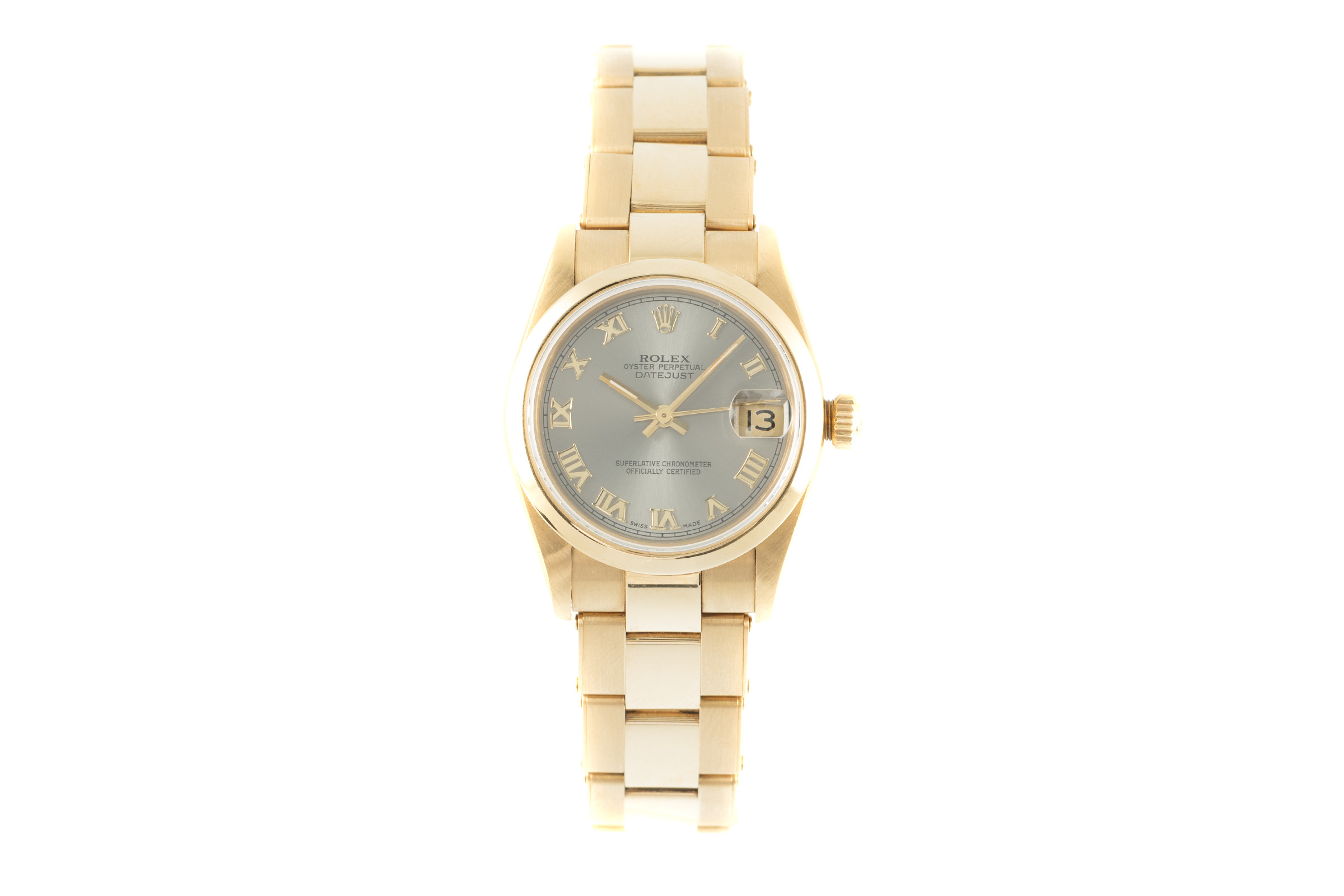 Rolex Datejust 18 ct gold automatic Kal. 2135 Ref. 68248