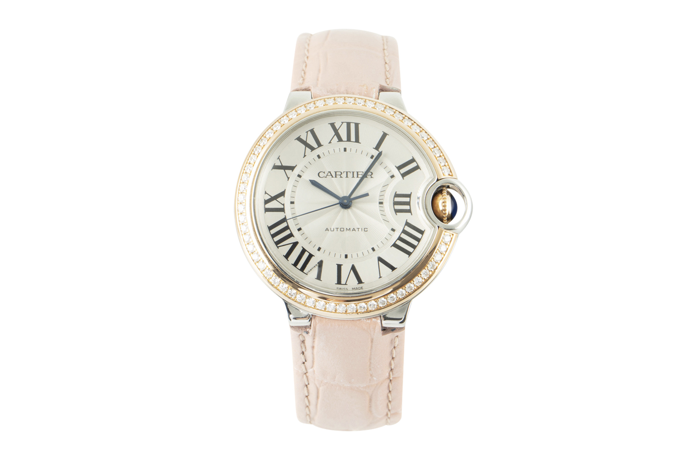 Cartier Ballon Bleu de Cartier steel / gold automatic Kal. 076 Ref. 3754