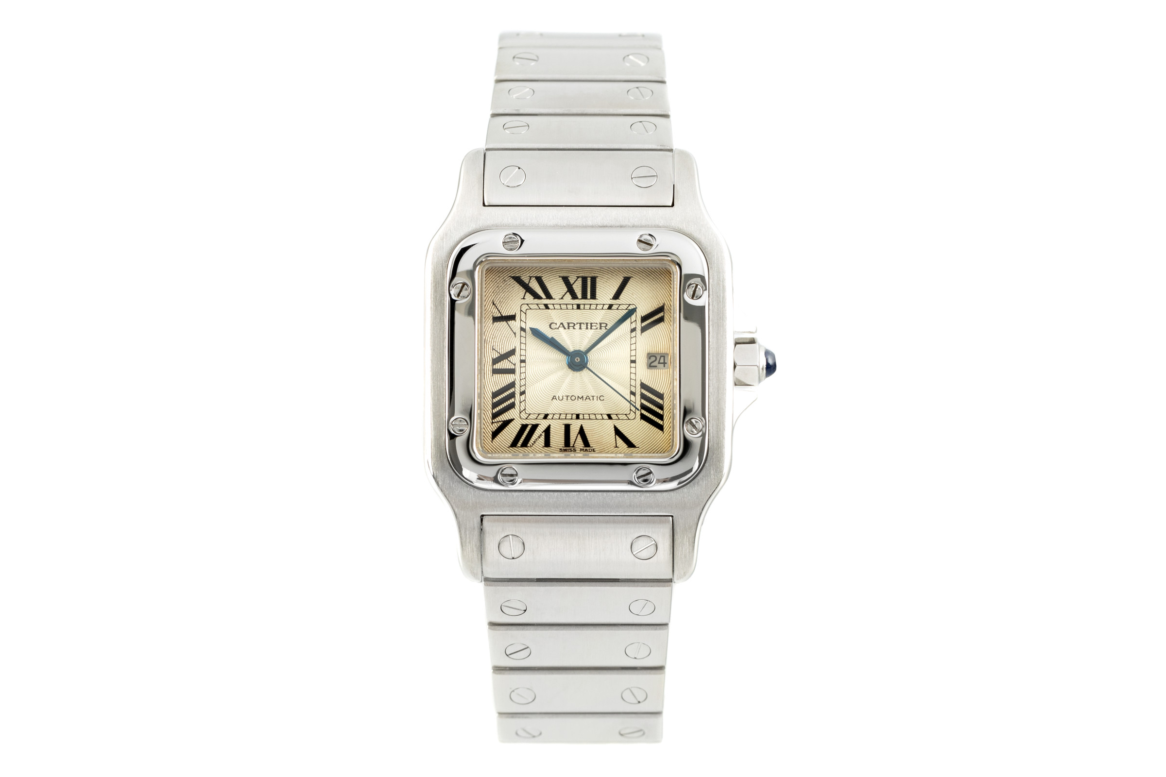 Cartier Santos steel automatic Kal. 120 Ref. 2319
