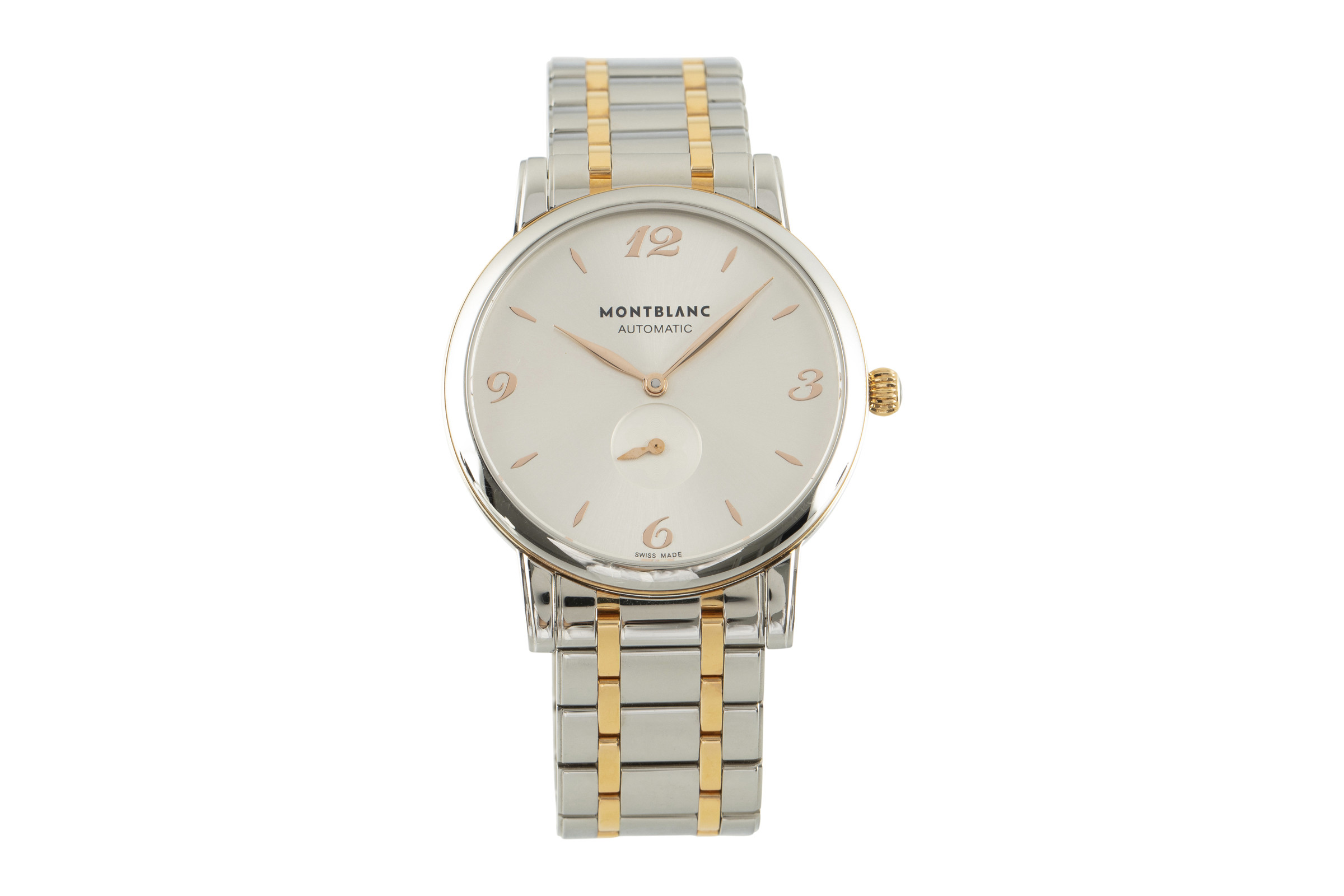 Montblanc Star Classique steel / gold automatic Kal. 4810.408 Ref. 7249