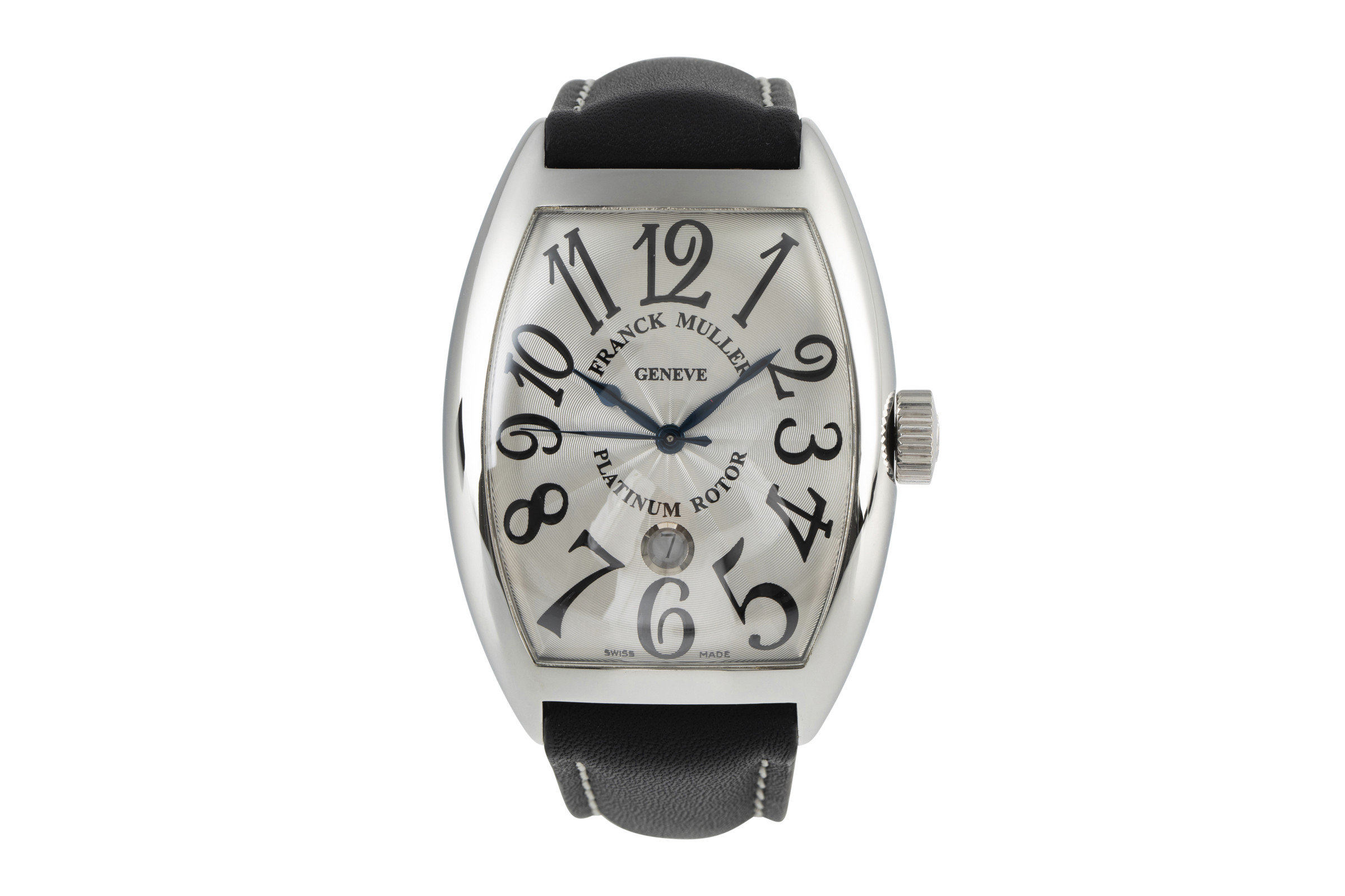 Franck Muller Curvex steel automatic Kal. FM800 Ref. 9880 SC DT