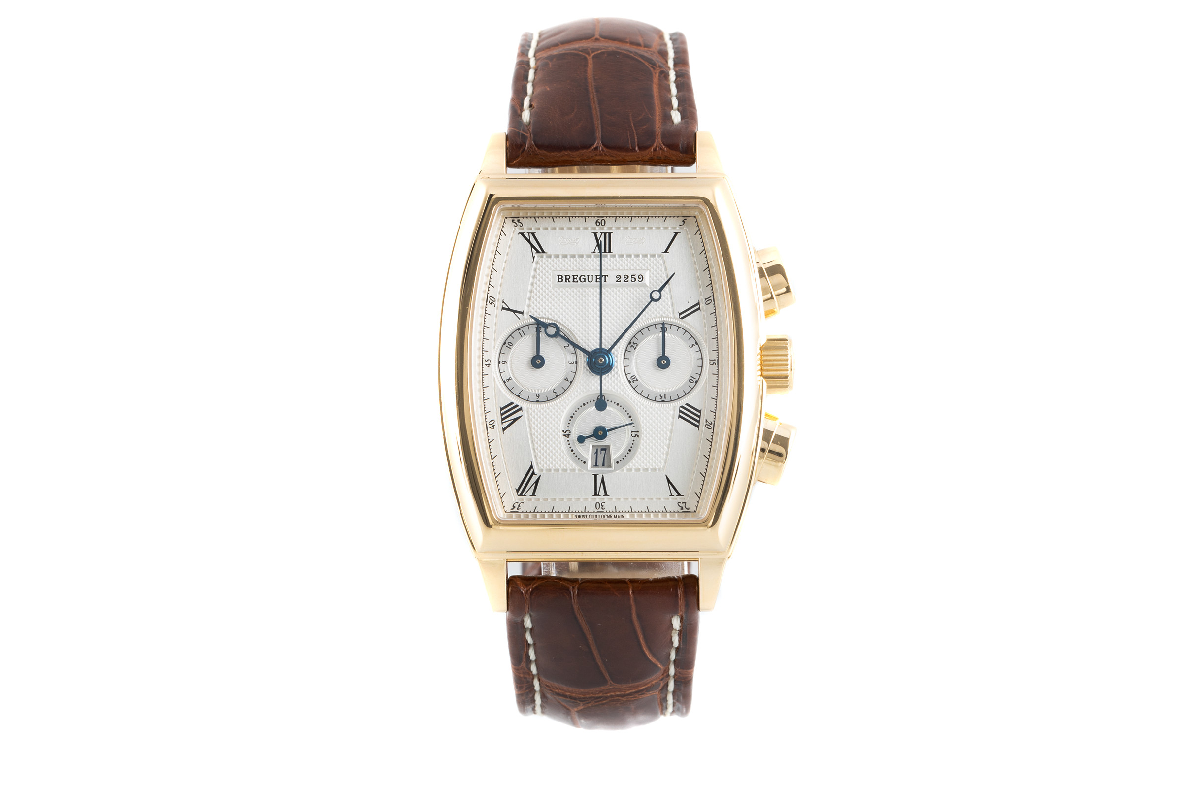Breguet Heritage  chronograph 18 ct gold automatic Kal. 1550 Ref. 5460
