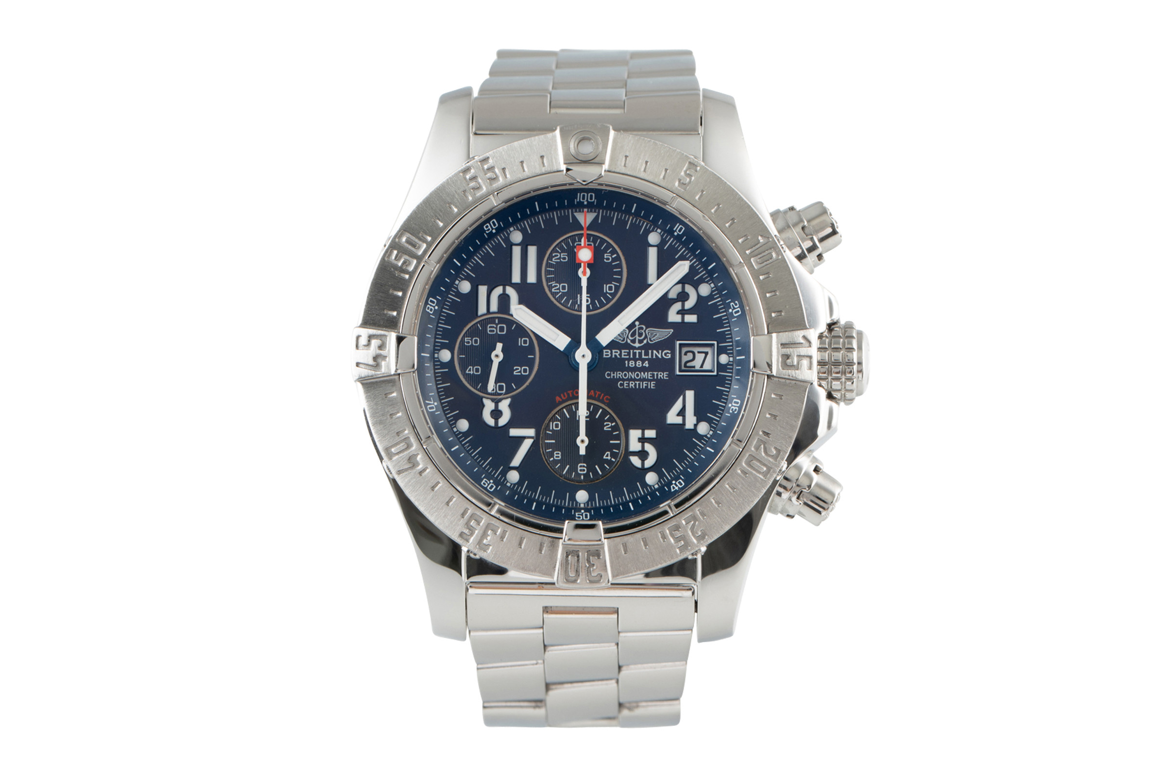 Breitling Avenger Skyland chronograph steel automatic Kal. B13 Ref. A13380