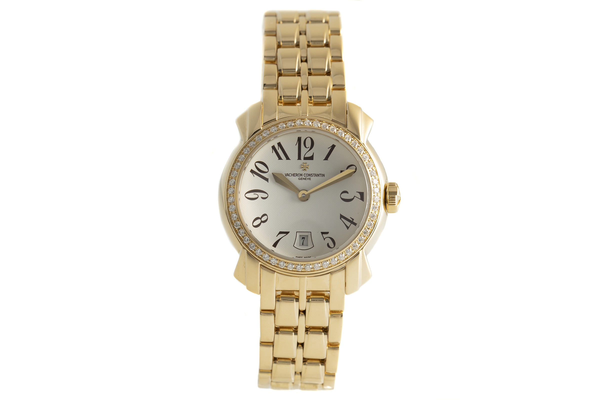 Vacheron & Constantin Malte 18 ct gold quartz Kal. 1207 Ref. 11250