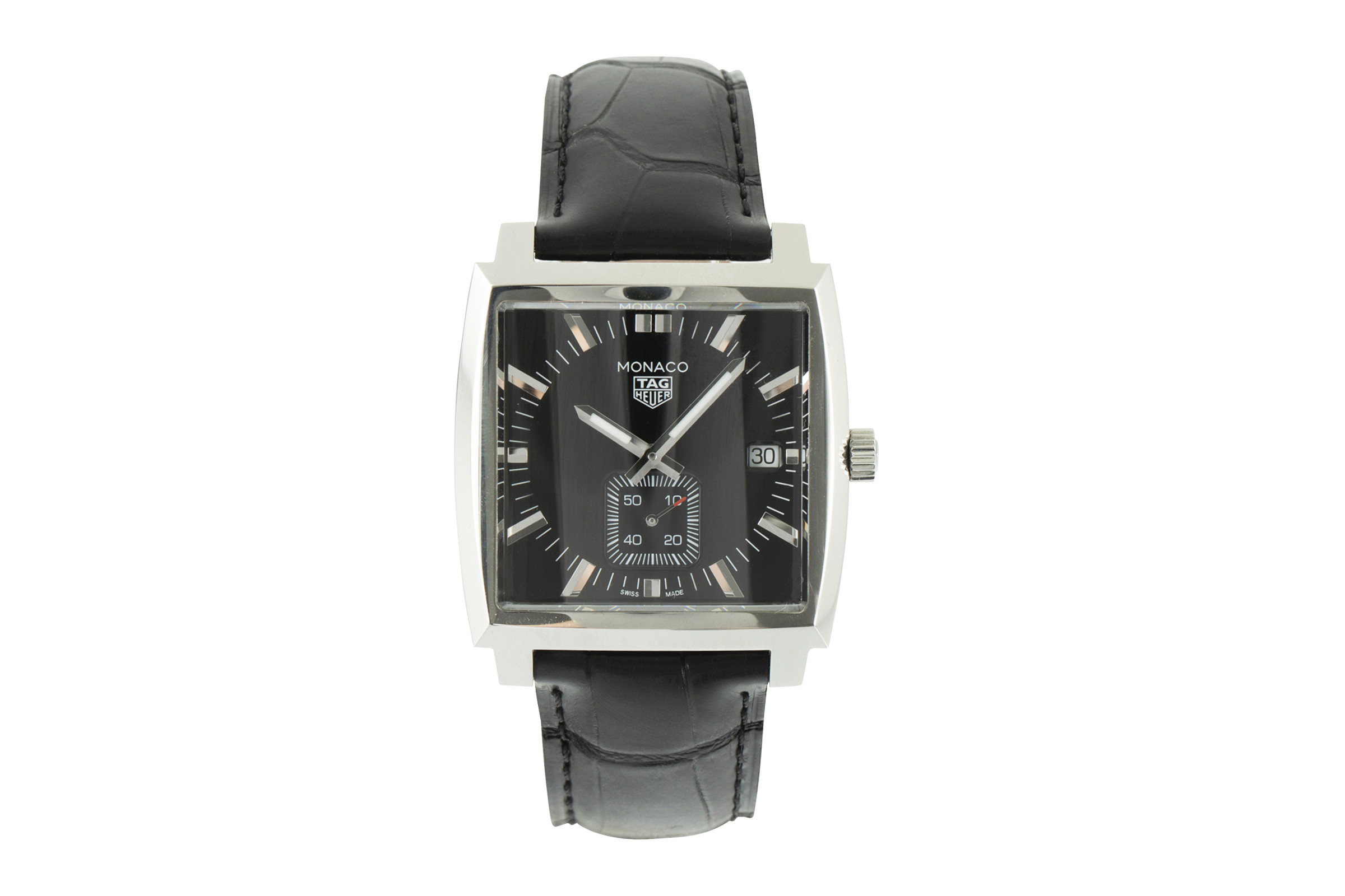 Tag Heuer Monaco steel quartz Ref. WAW131A