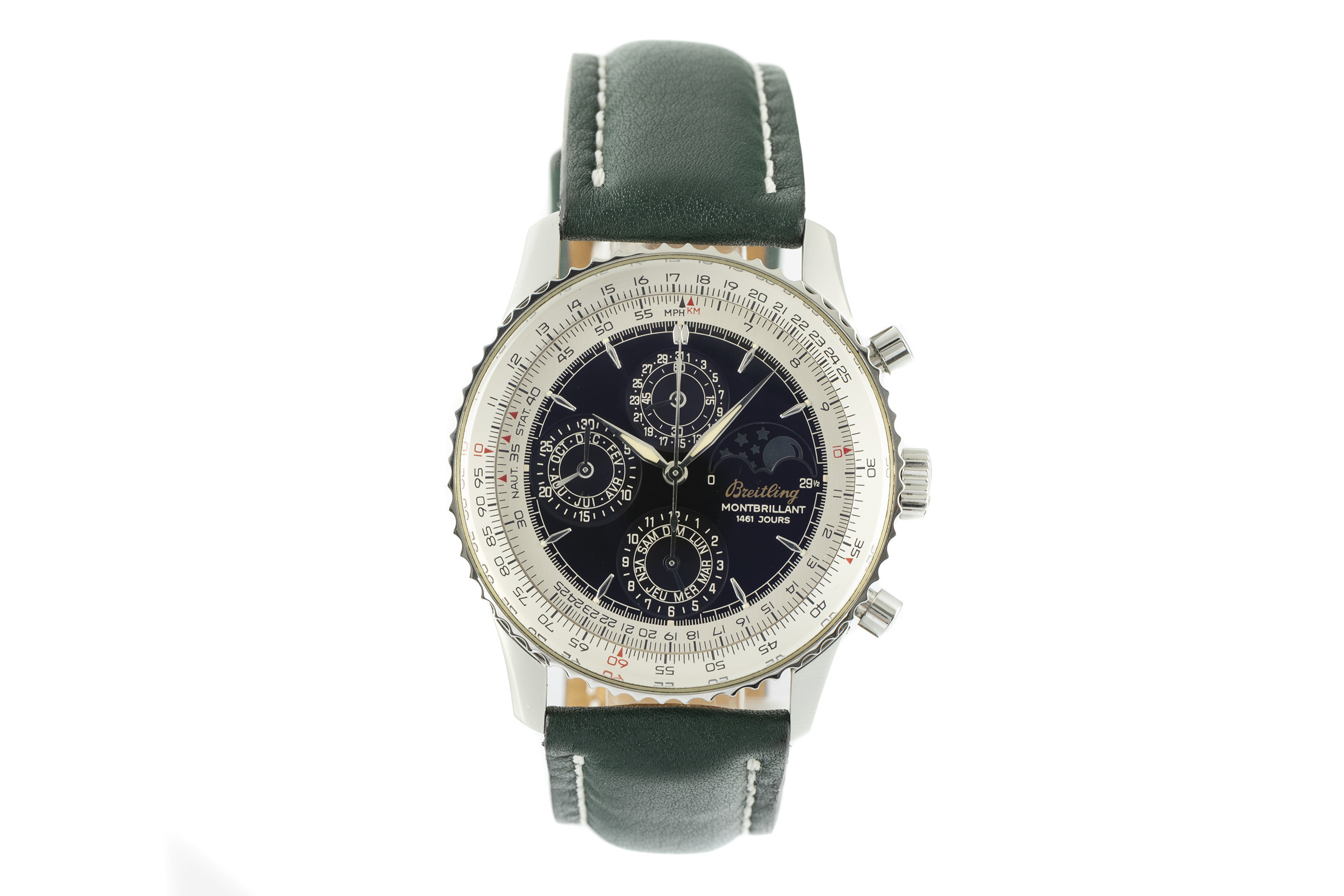 Breitling Montbrillant chronograph steel automatic Ref. A19030