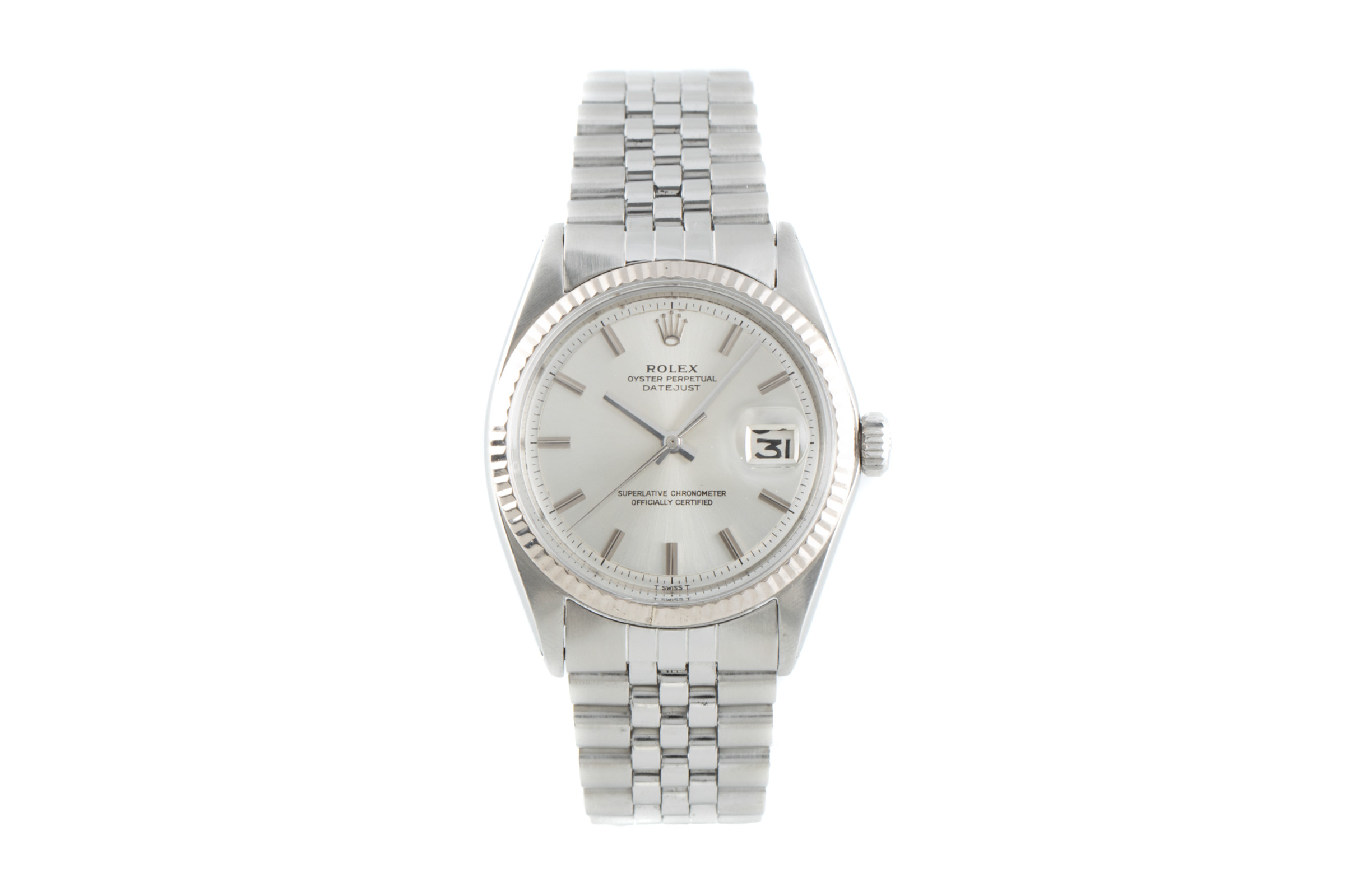 Rolex Datejust steel / white gold automatic Kal. 1570 Ref. 1601