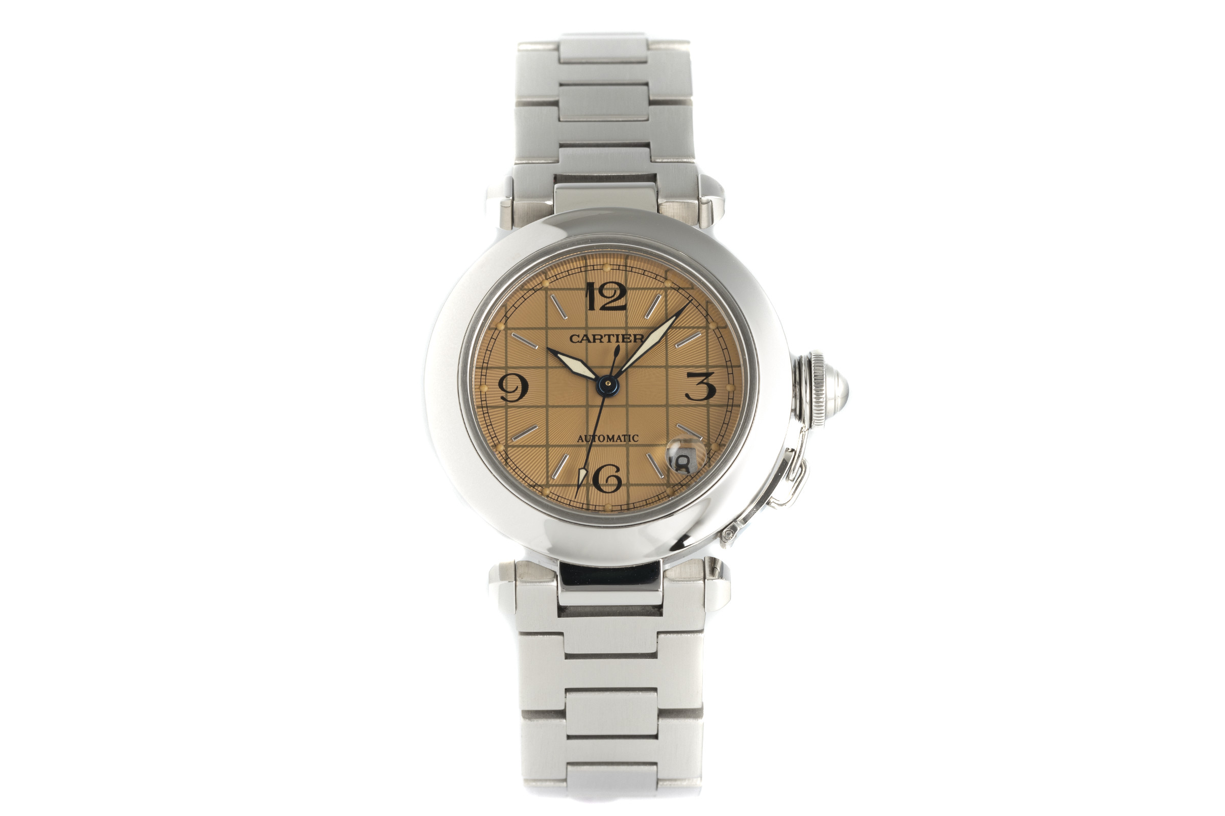 Cartier Pasha steel automatic Kal. 049 Ref. 2324