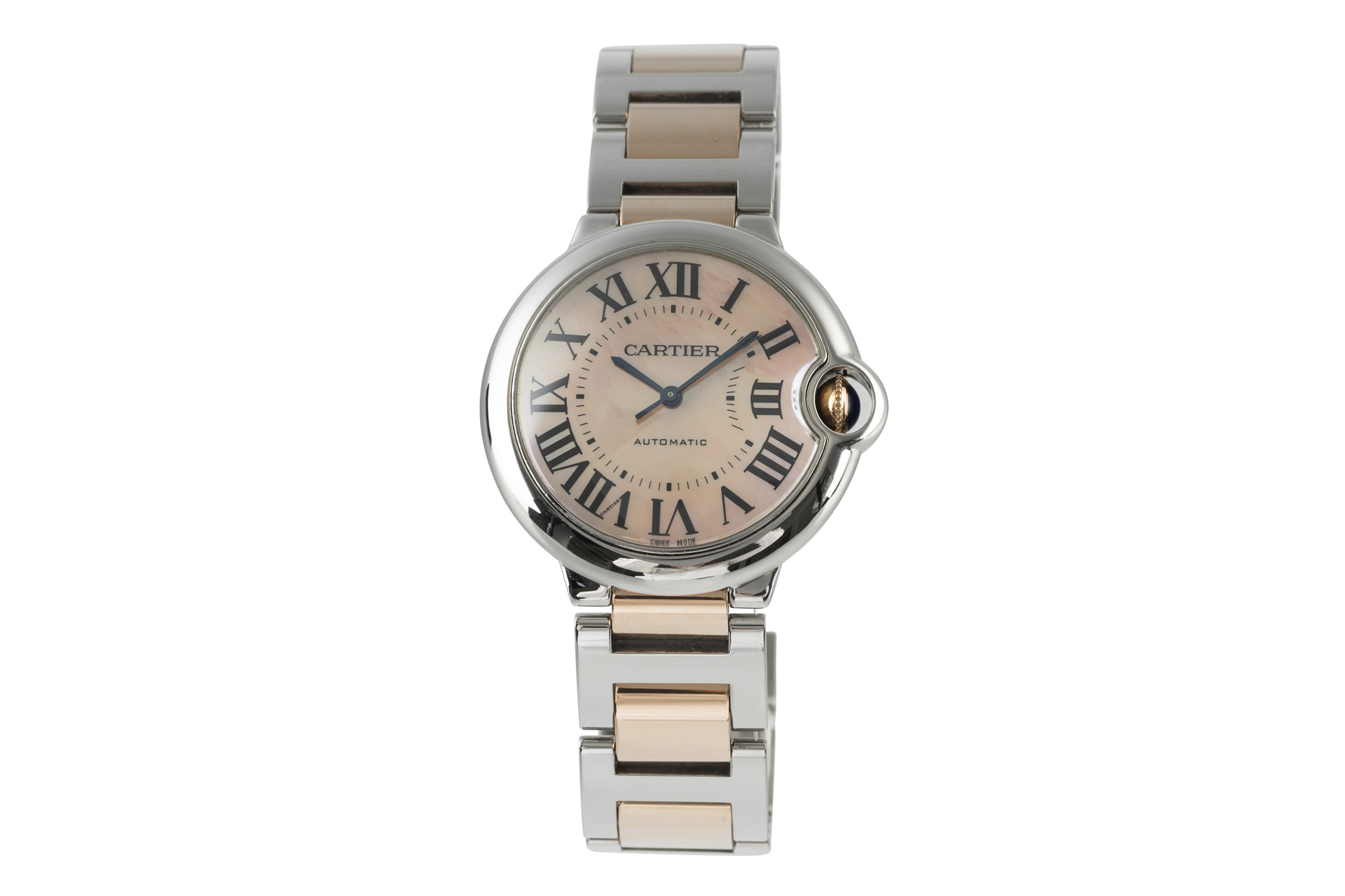 Cartier Ballon Bleu de Cartier steel / gold automatic Kal. 076 Ref. 3284