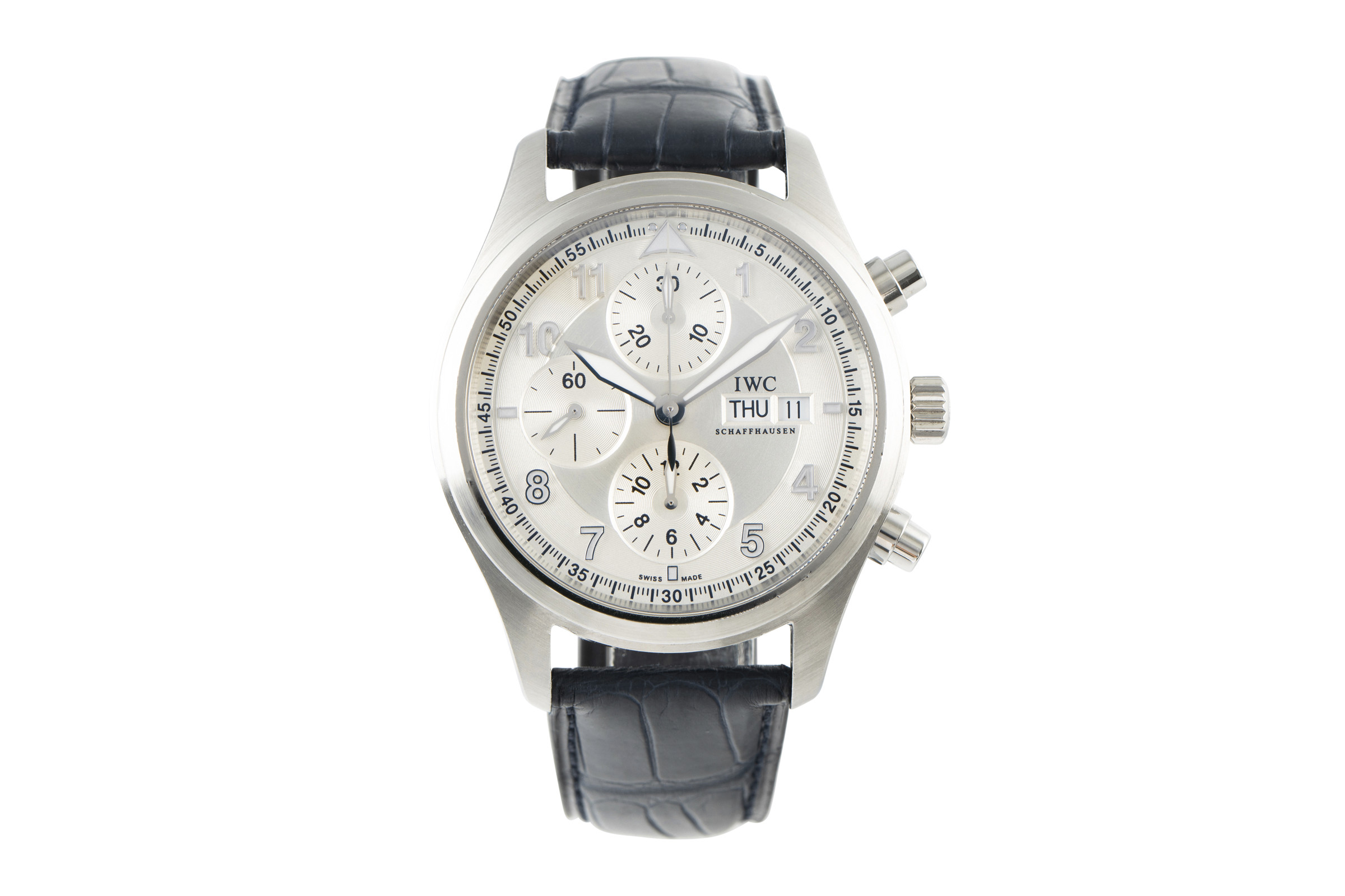 IWC Fliegerchronograph chronograph steel automatic Kal. C.79320 Ref. 3717