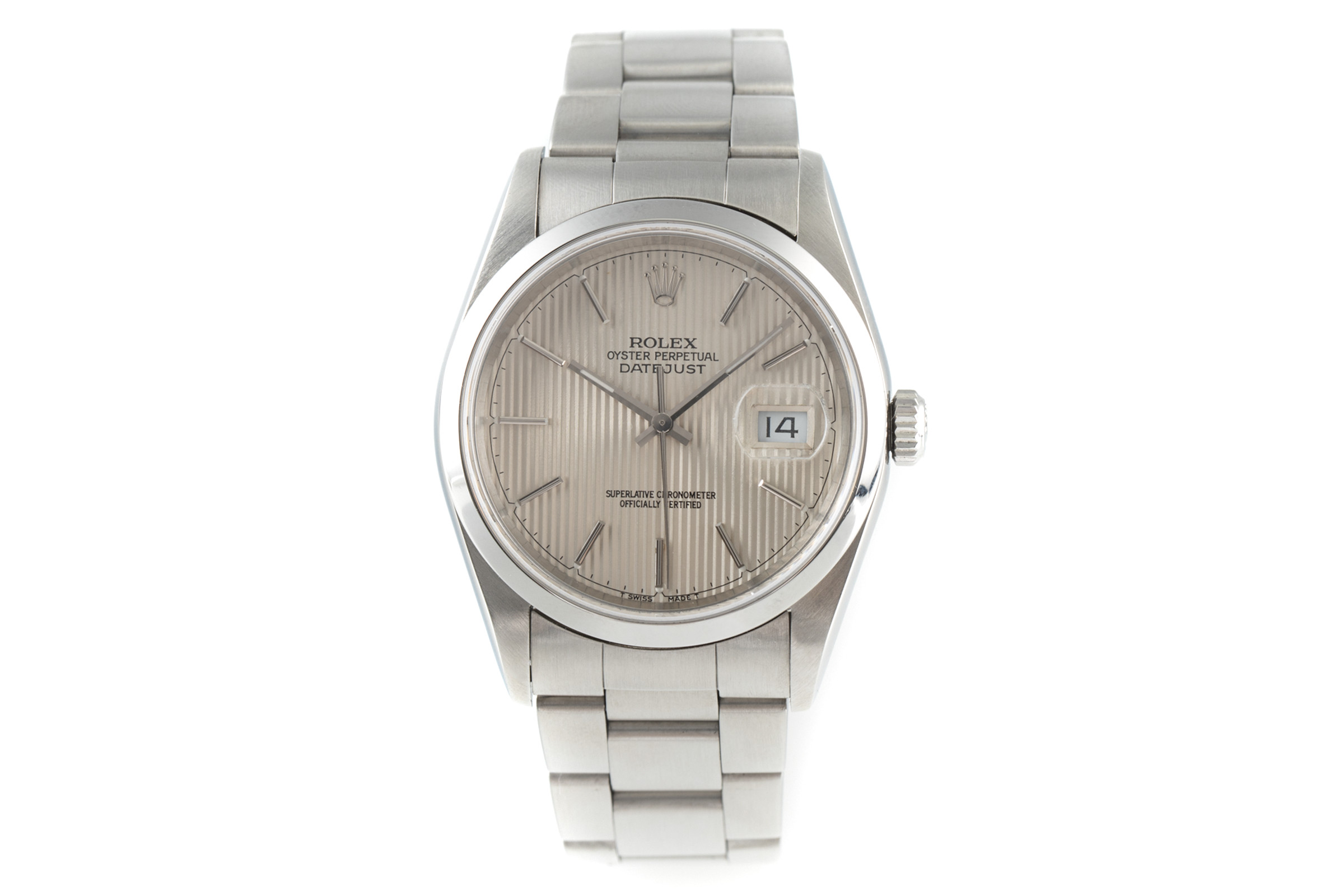 Rolex Datejust steel automatic Kal. 3135 Ref. 16200