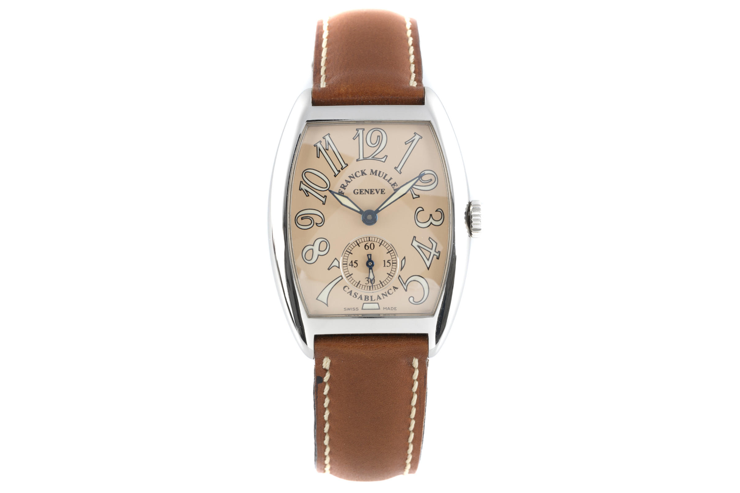 Franck Muller Casablanca steel manual winding Kal. 7500 Ref. 7502S6