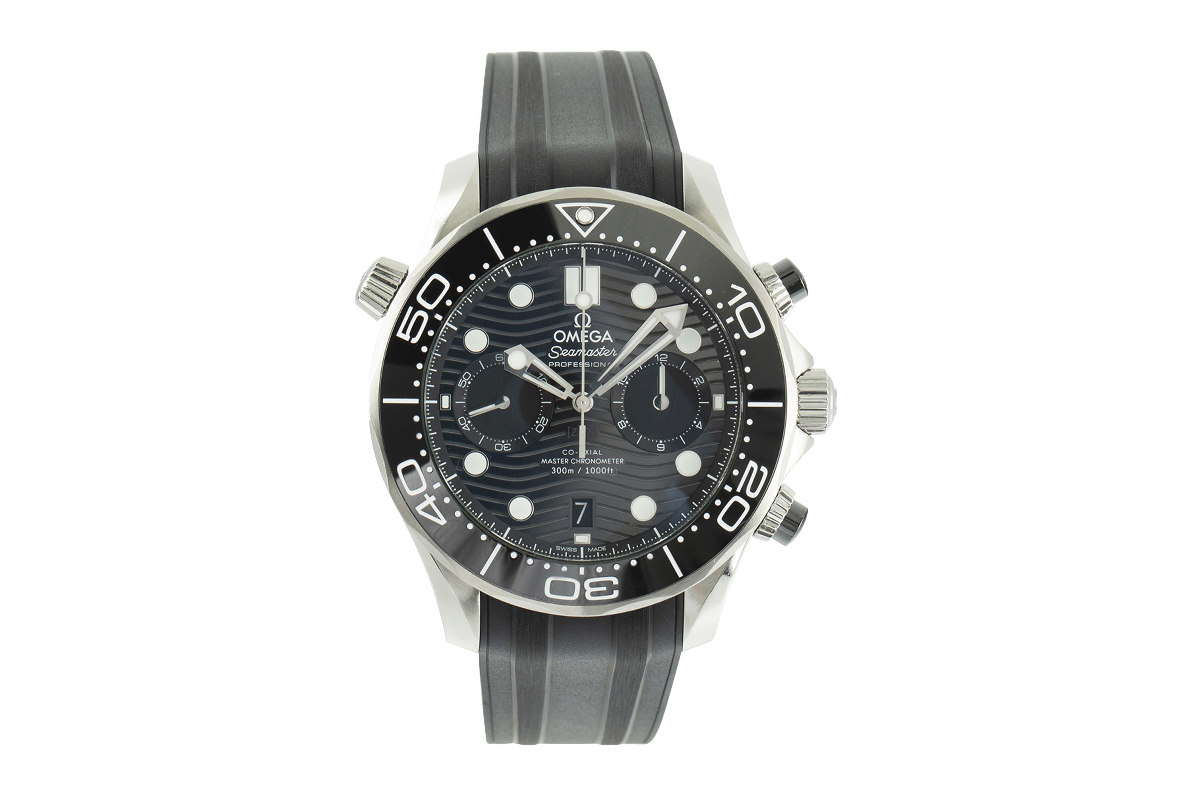 Omega Seamaster chronograph steel automatic Kal. 9900 Ref. 210.32.44.51.01.001