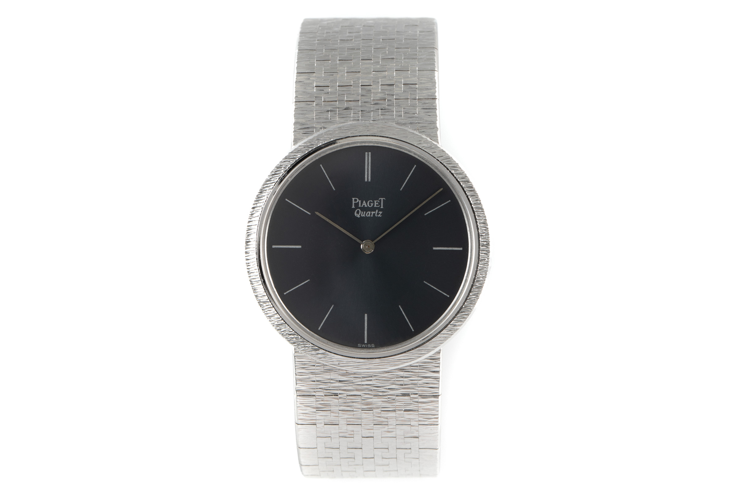 Piaget Classic 18 ct white gold quartz Kal. 7P3 Ref. 7633 A6 VINTAGE