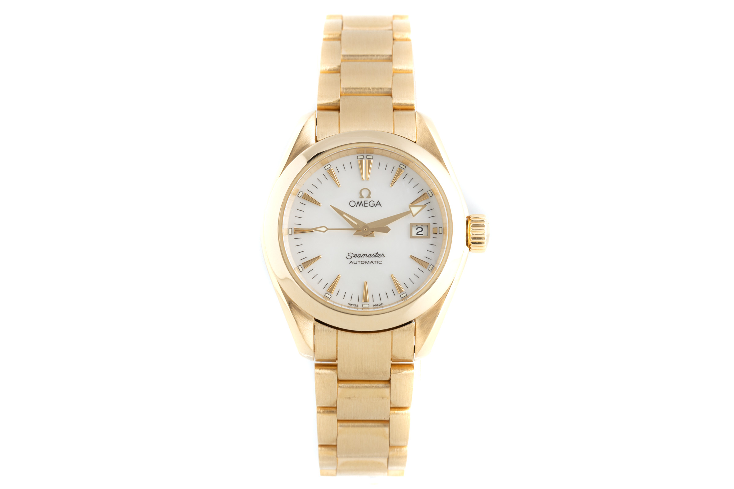 Omega Seamaster 18 ct gold automatic Kal. 2520 Ref. 2173.70.00