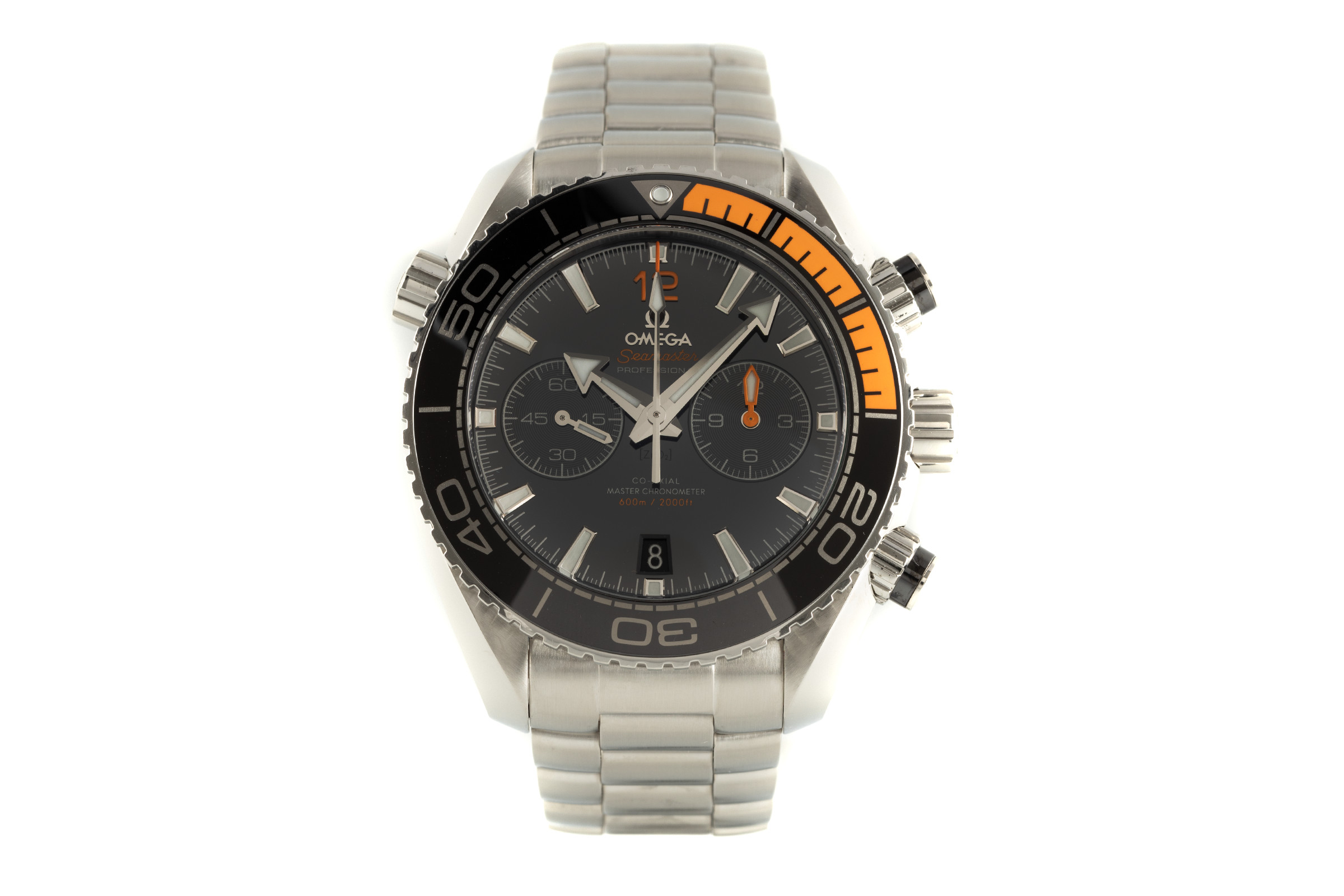 Omega Seamaster chronograph steel automatic Kal. 9900 Ref. 215.30.46.51.01.002