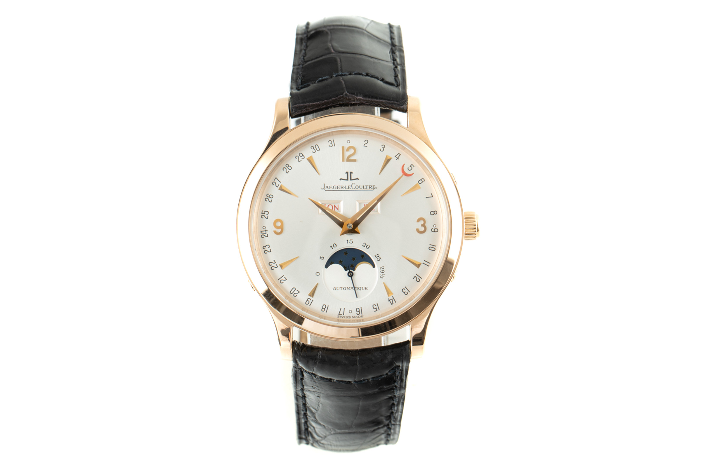 Jaeger-LeCoultre Master Calendar 18 ct red gold automatic Kal. 891/2/448 Ref. 140.2.98.S