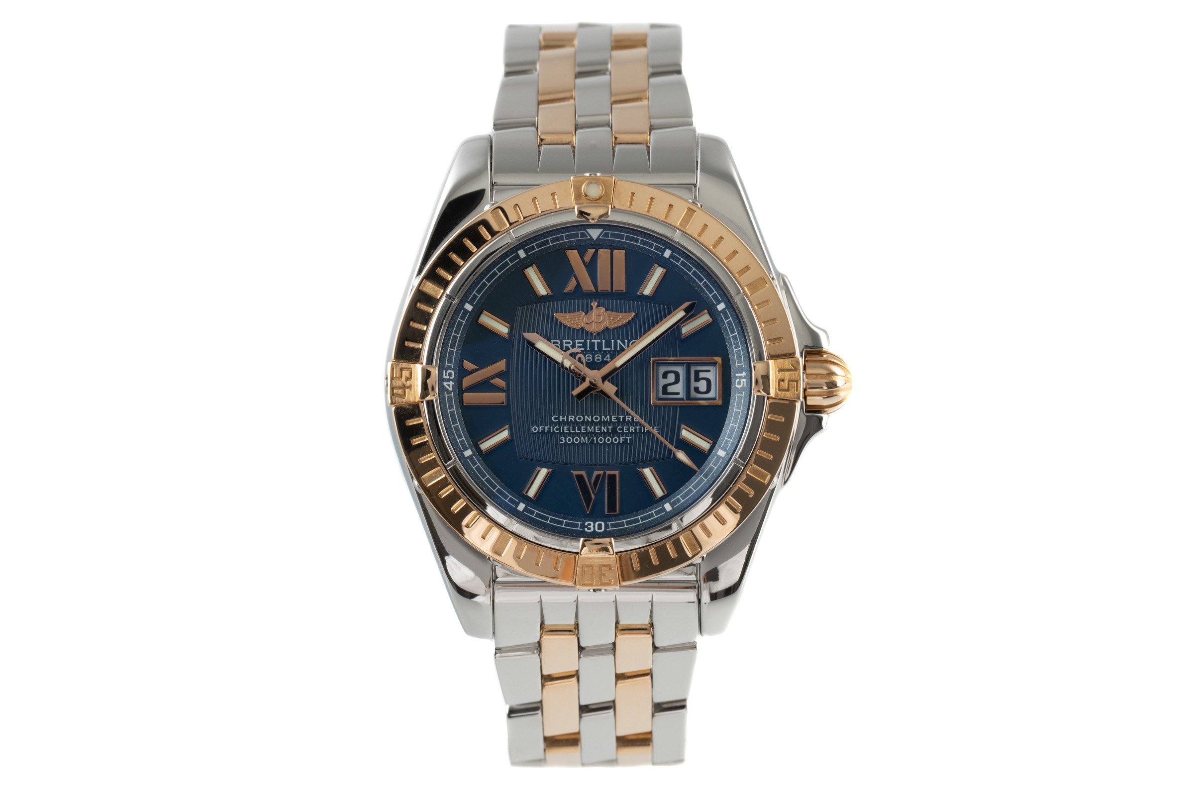 Breitling Cockpit steel / gold automatic Kal. B49 Ref. C49350