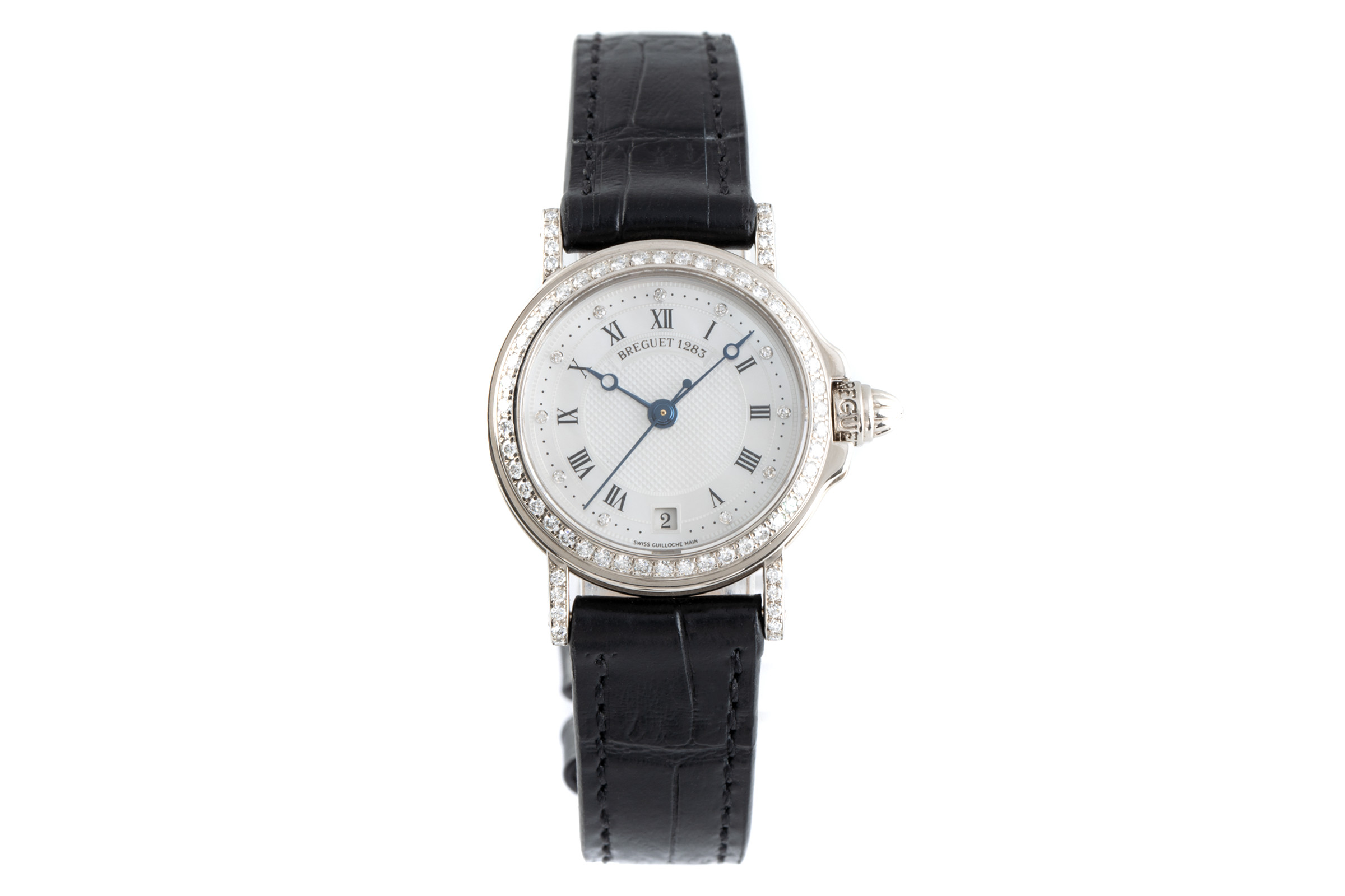 Breguet Marine 18 ct white gold automatic Kal. 551 Ref. 8441BB/52/B41/DD00
