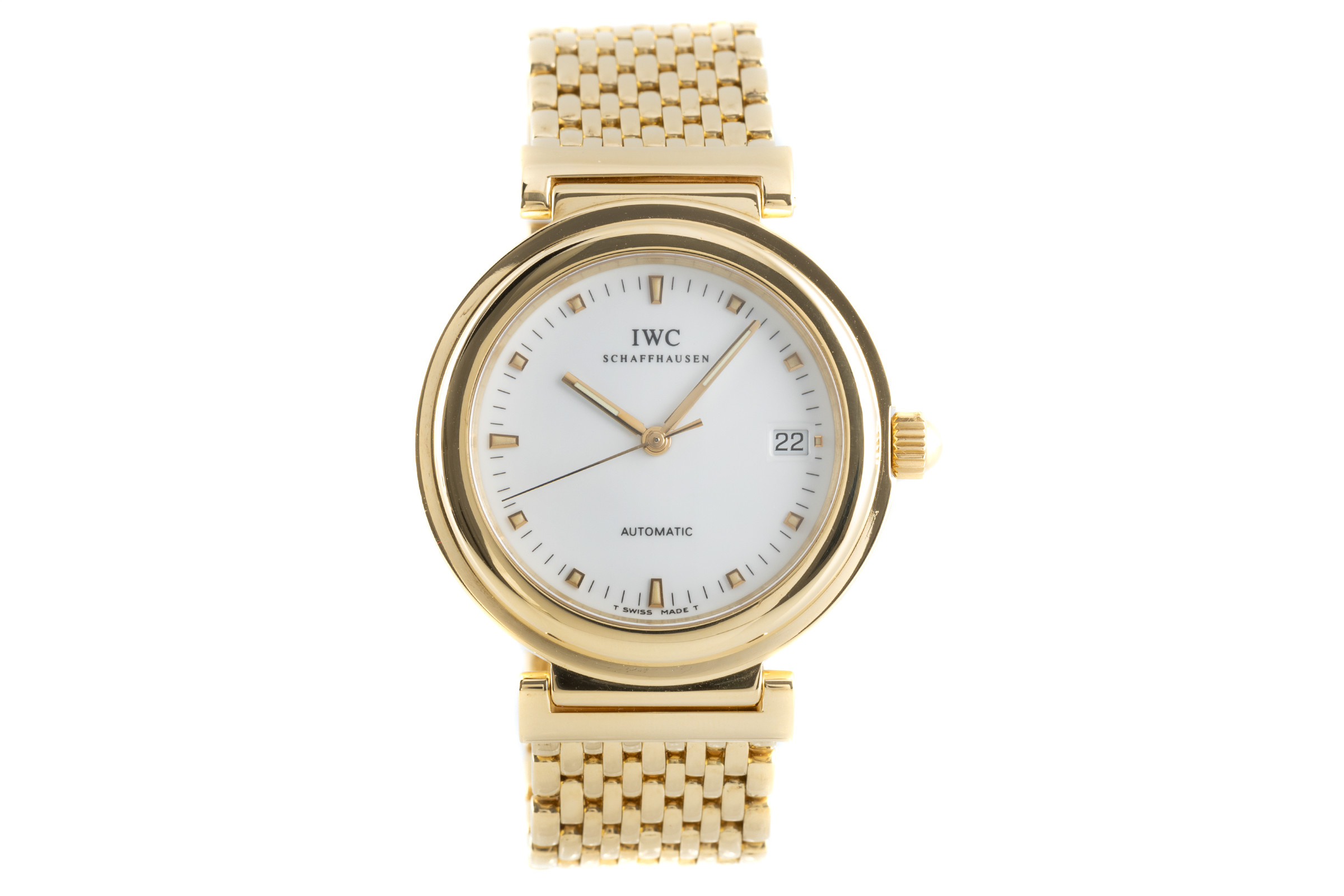 IWC Da Vinci 18 ct gold automatic Kal. C.37524 Ref. 3528