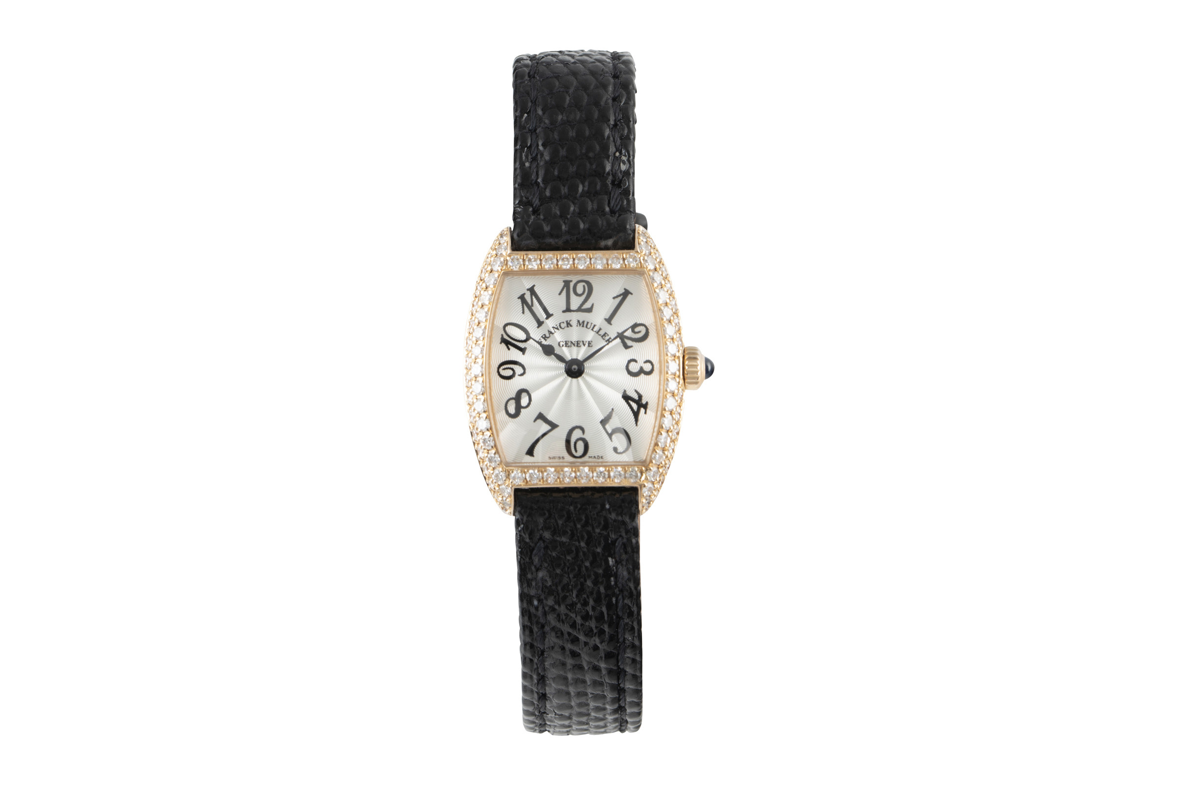 Franck Muller Curvex 18 ct red gold quartz Kal. 280 002 Ref. 2251QZD