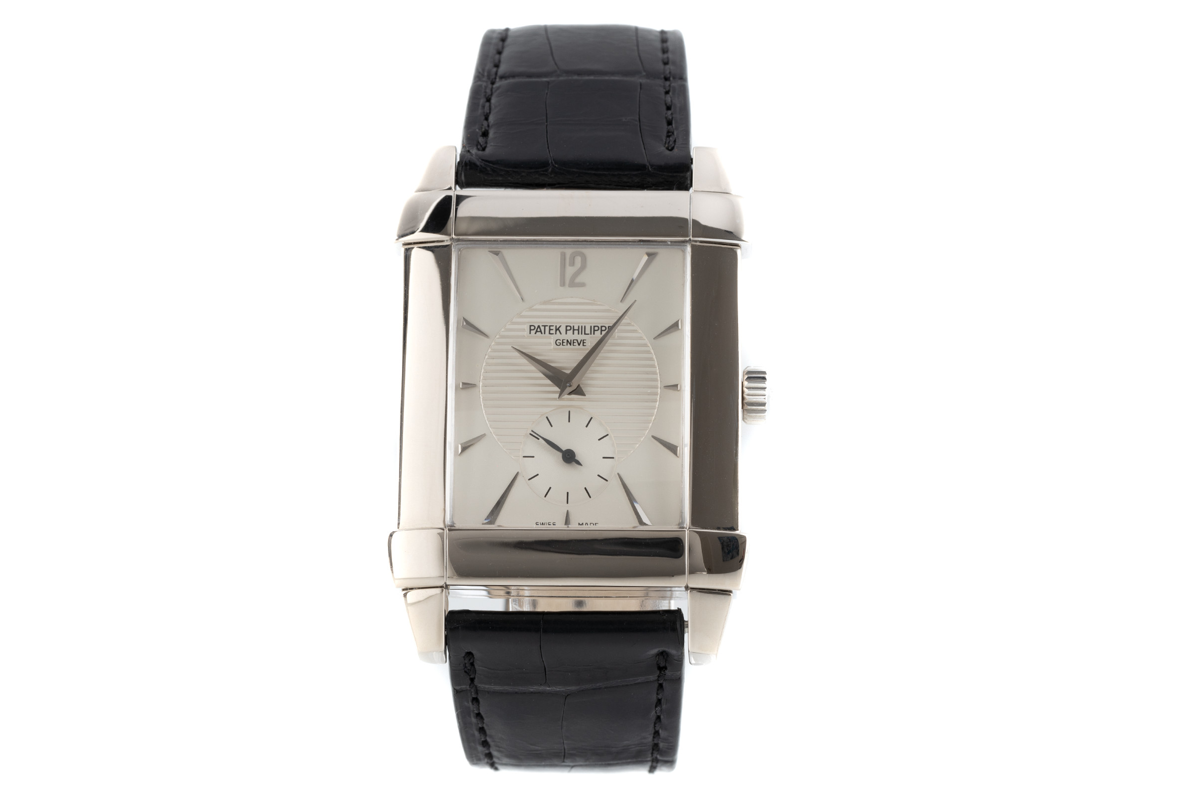 Patek Philippe Gondolo 18 ct white gold manual winding Kal. 215 Ref. 5111