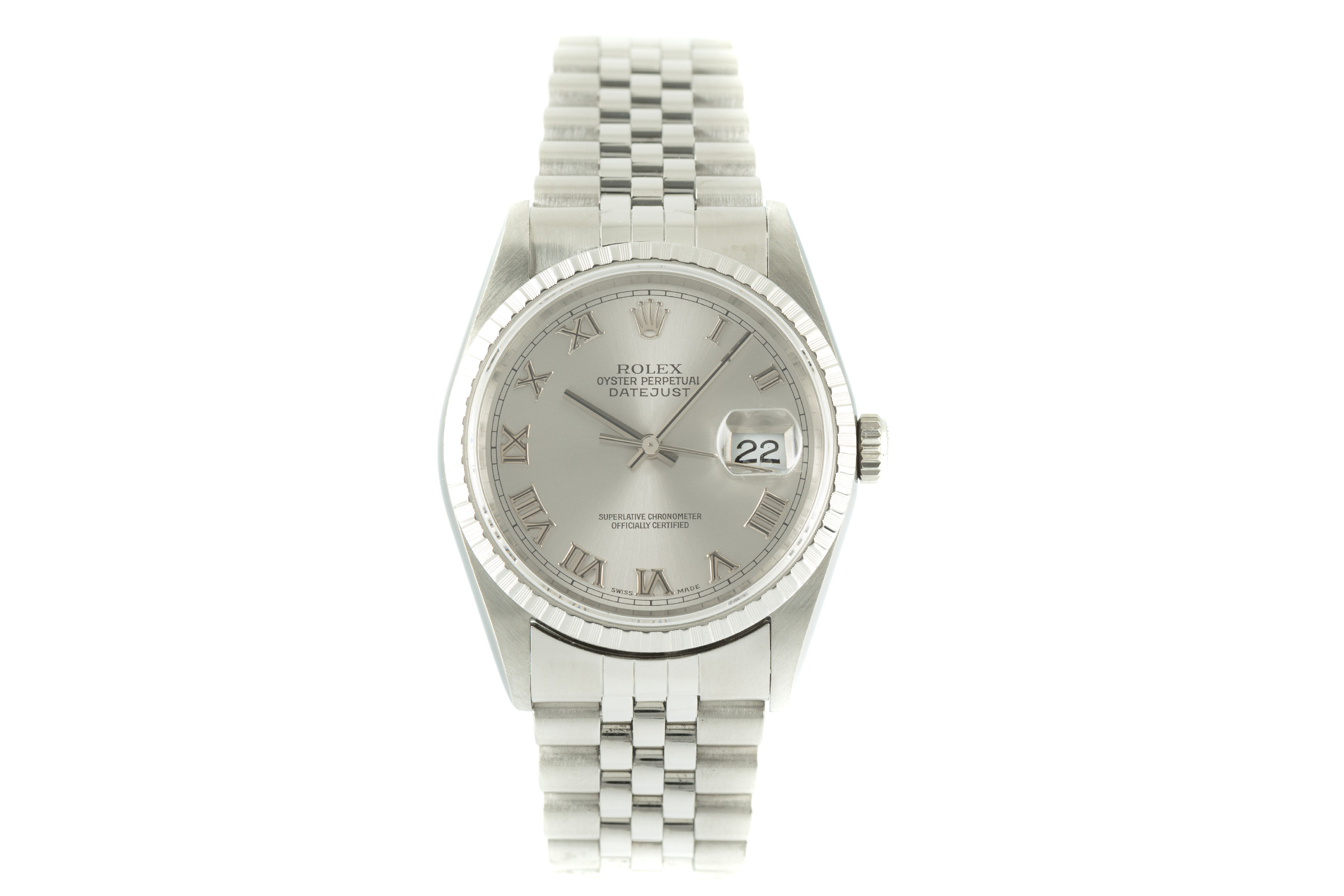 Rolex Datejust steel automatic Kal. 3135 Ref. 16220