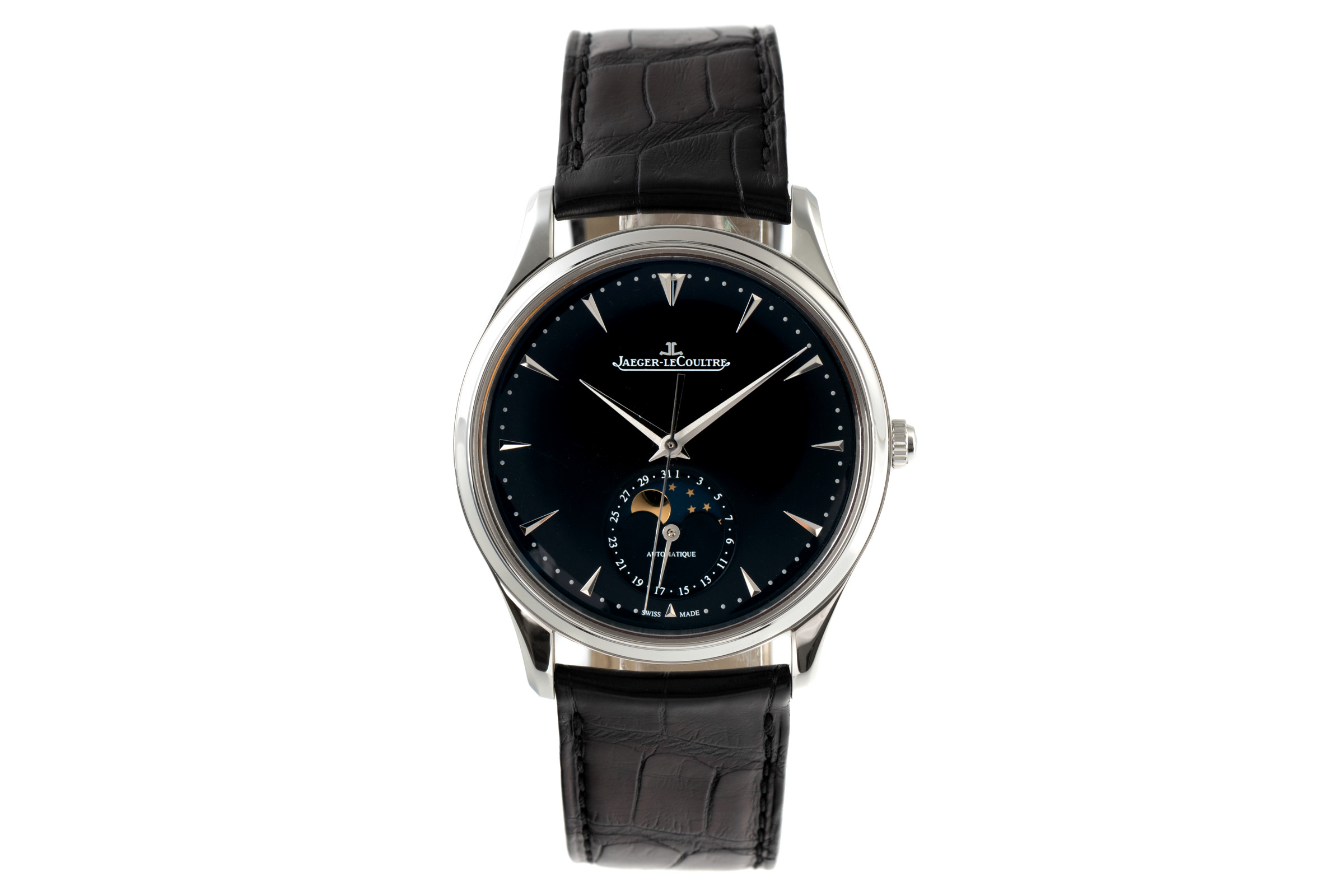 Jaeger-LeCoultre Master Ultra Thin steel automatic Kal. 925 Ref. Q1368470, 176.8.64.S