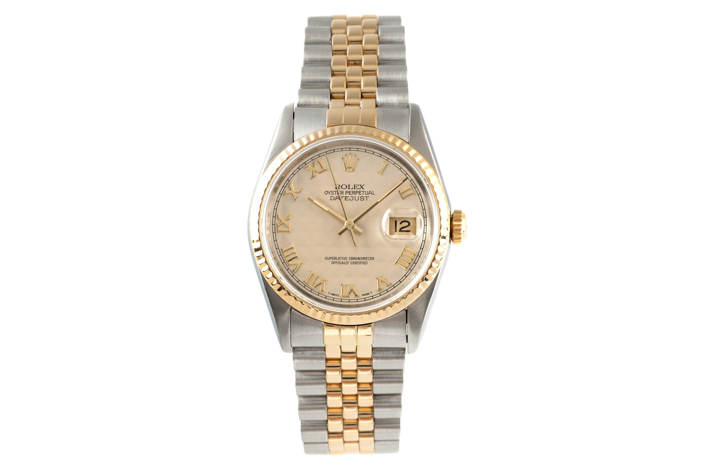 Rolex Datejust steel / gold automatic Kal. 3135 Ref. 16233
