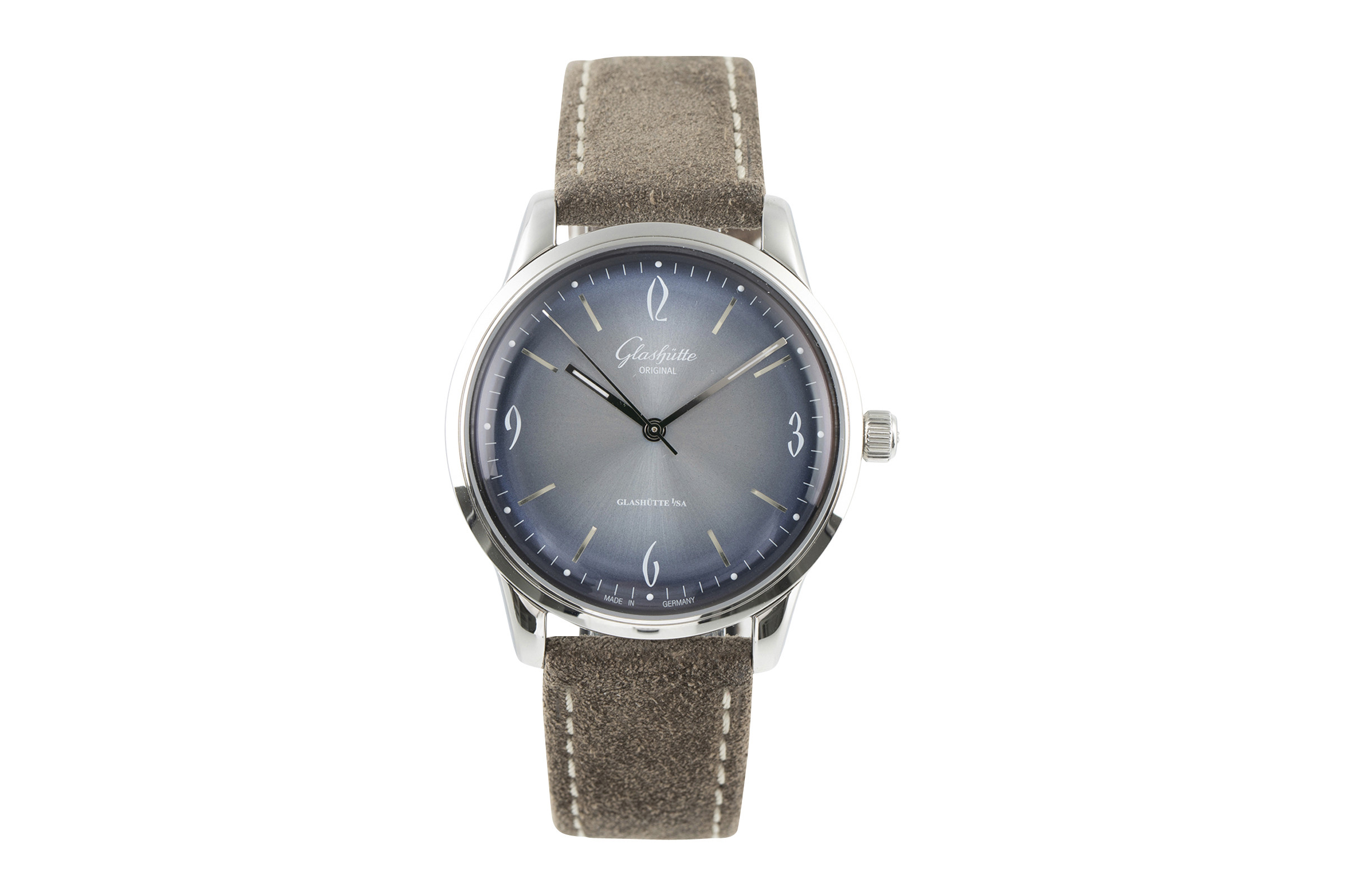 Glashutte Original Sixties steel automatic Kal. GO 39 Ref. 1-39-52-14-02-04