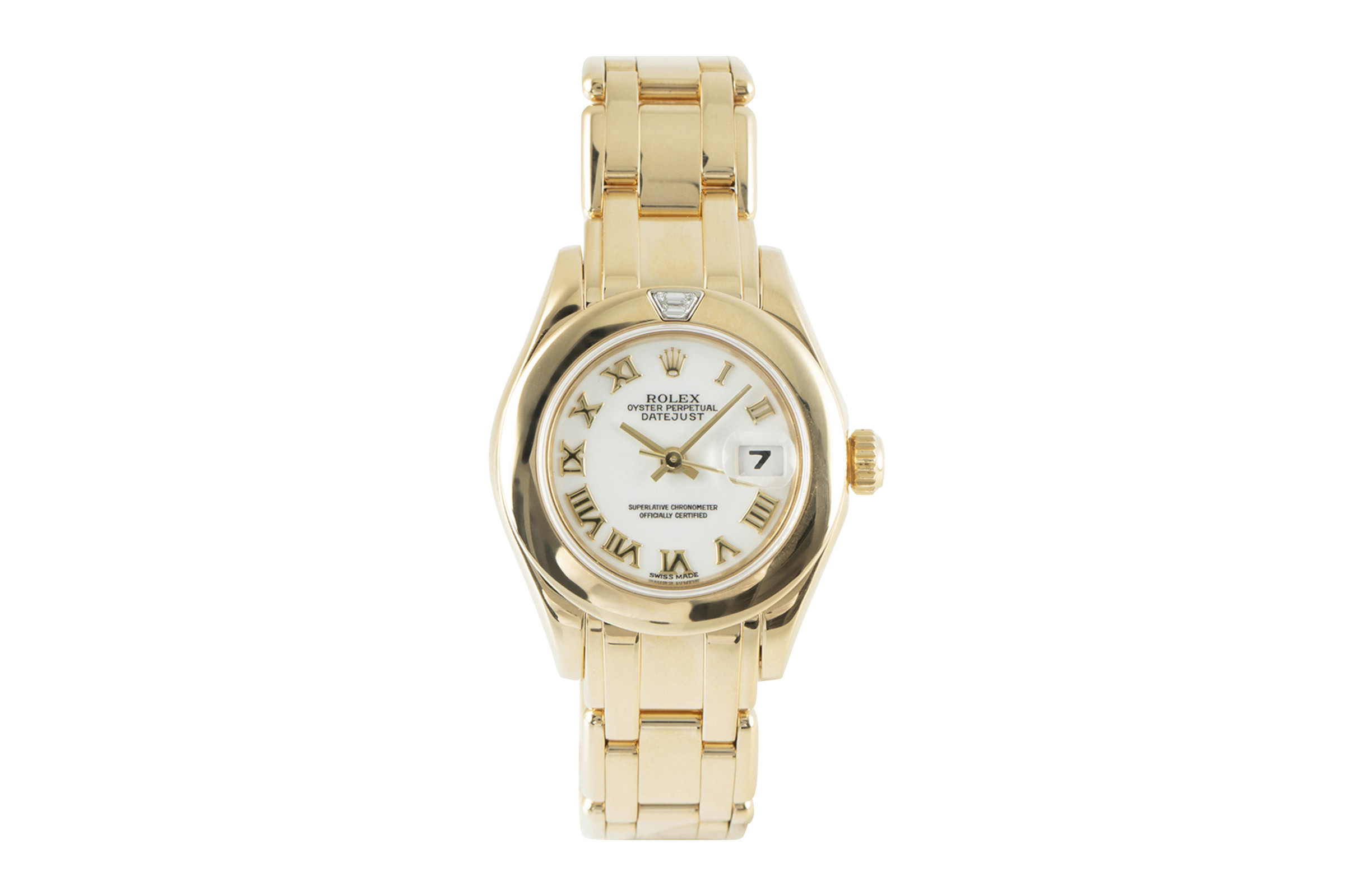 Rolex Datejust 18 ct gold automatic Kal. 2135 Ref. 69328