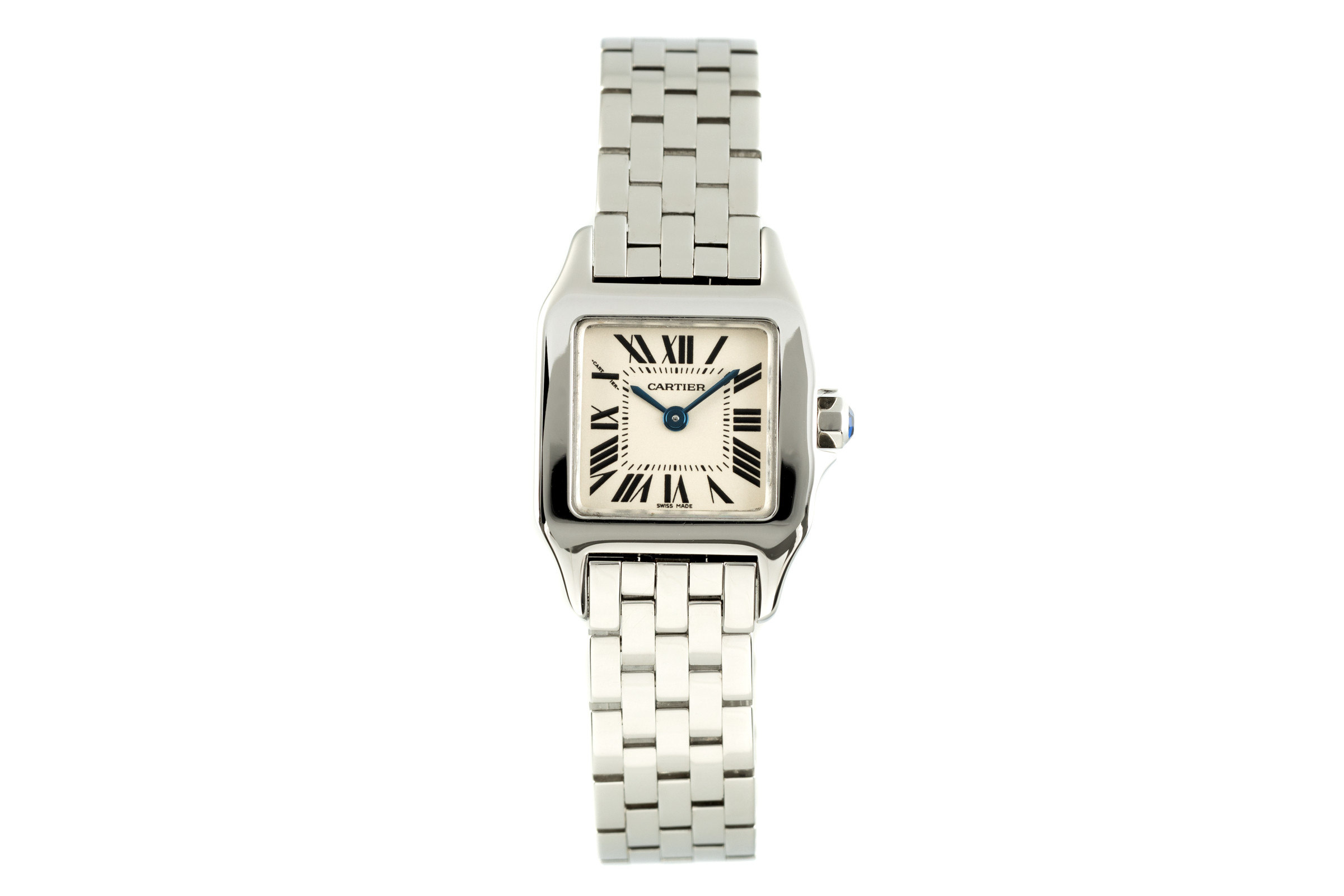 Cartier Santos steel quartz Kal. 157 Ref. 2698
