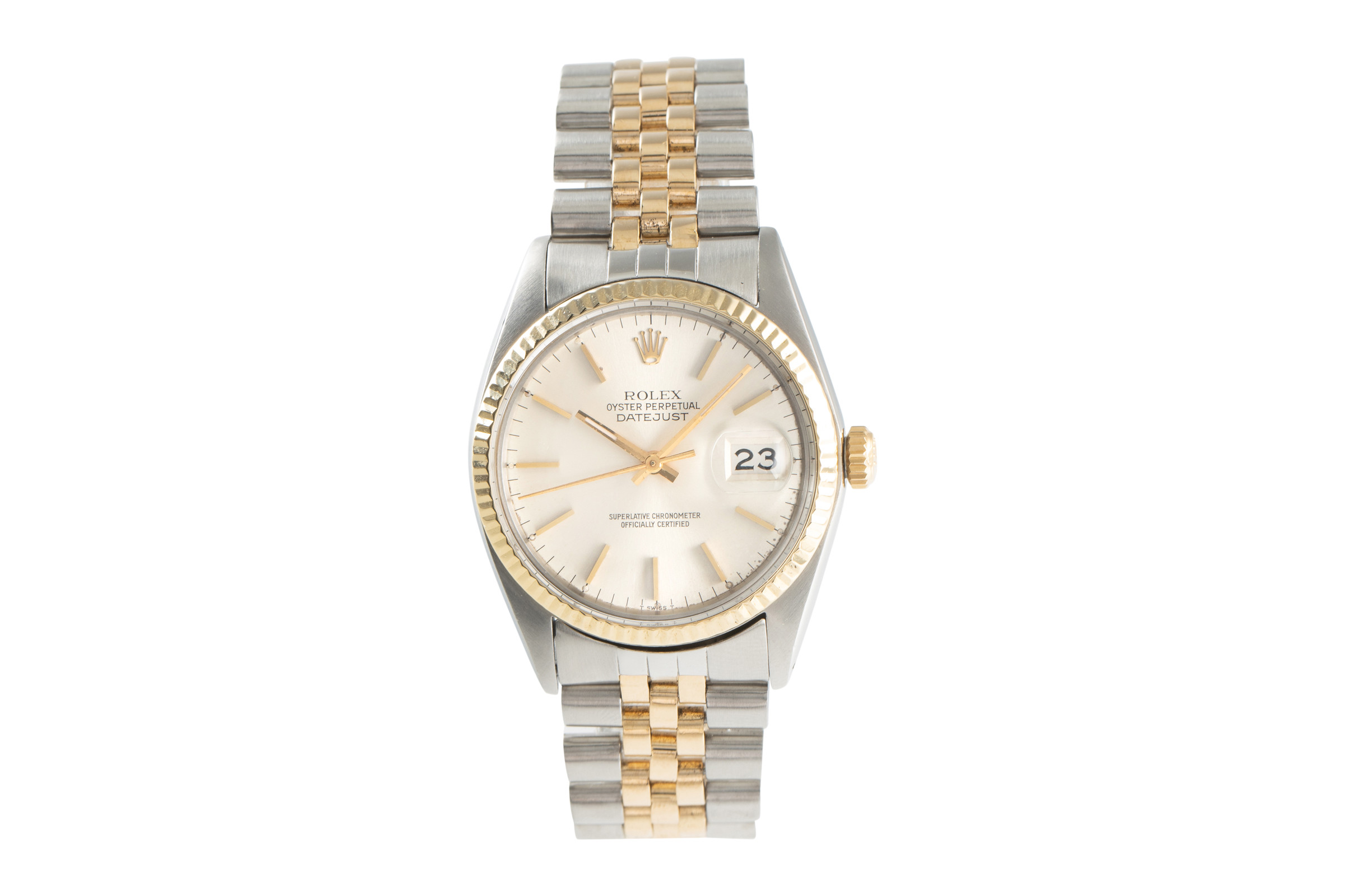 Rolex Datejust steel / gold automatic Kal. 3035 Ref. 16013