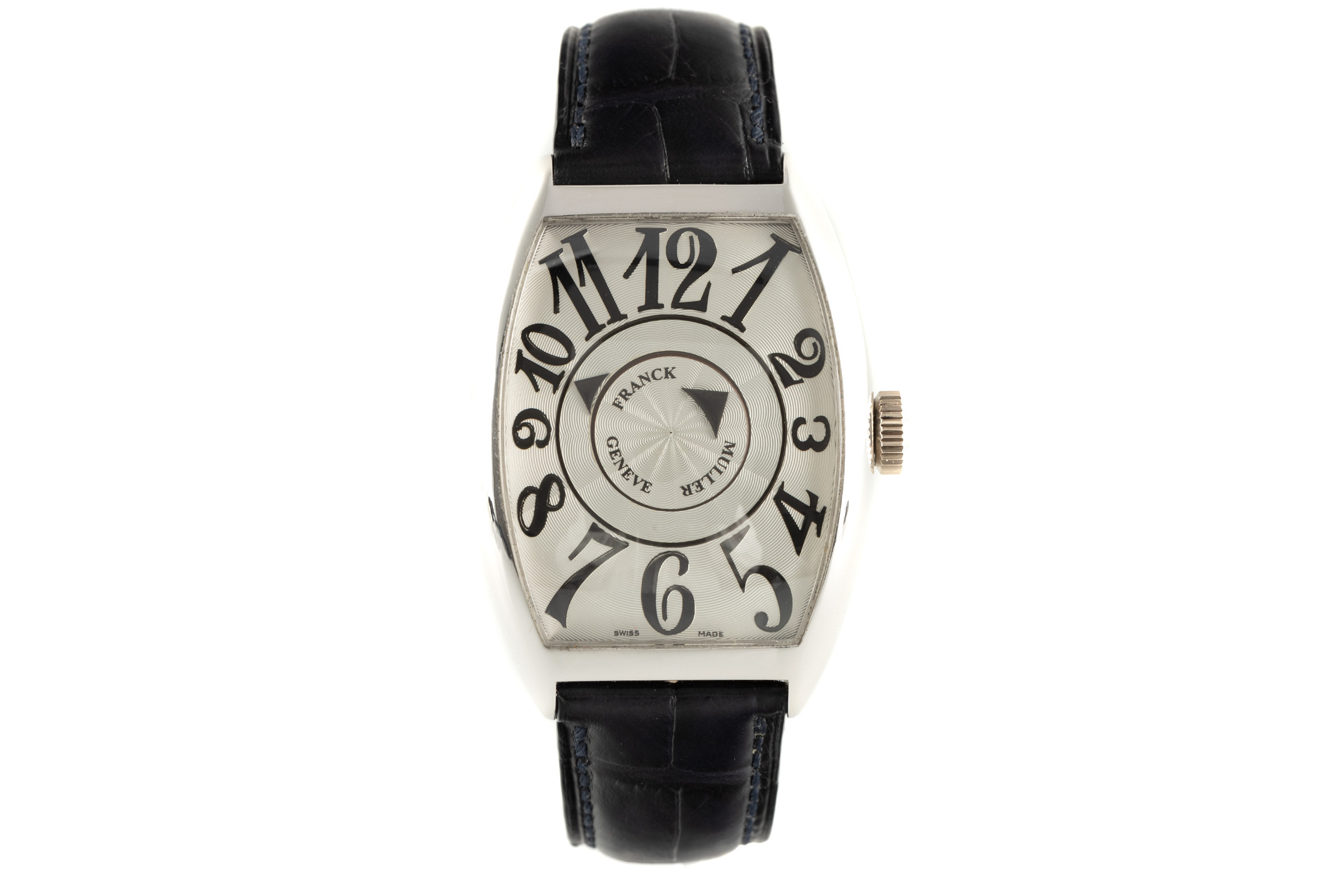 Franck Muller Double Mistery 18 ct white gold automatic Kal. 2800V Ref. 6850DM