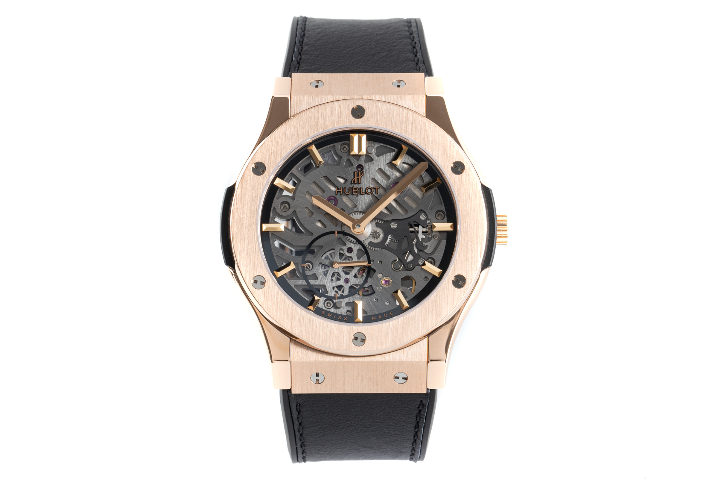 Hublot Classic Fusion 18 ct gold manual winding Ref. 515.OX.0180.LR