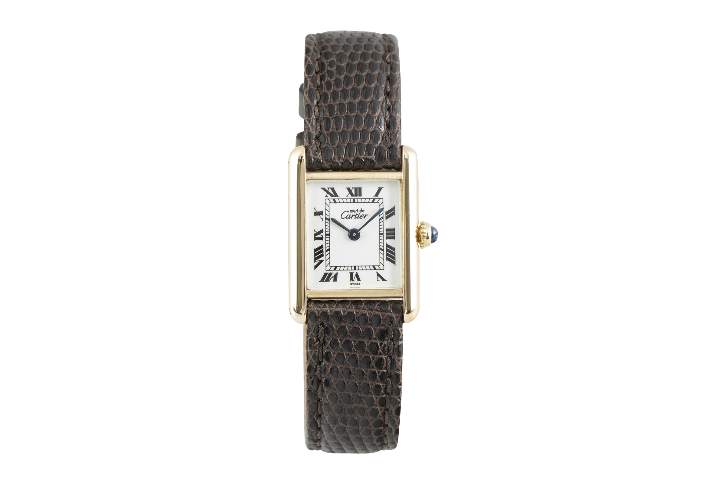 Cartier Tank 18 ct gold quartz Kal. 057