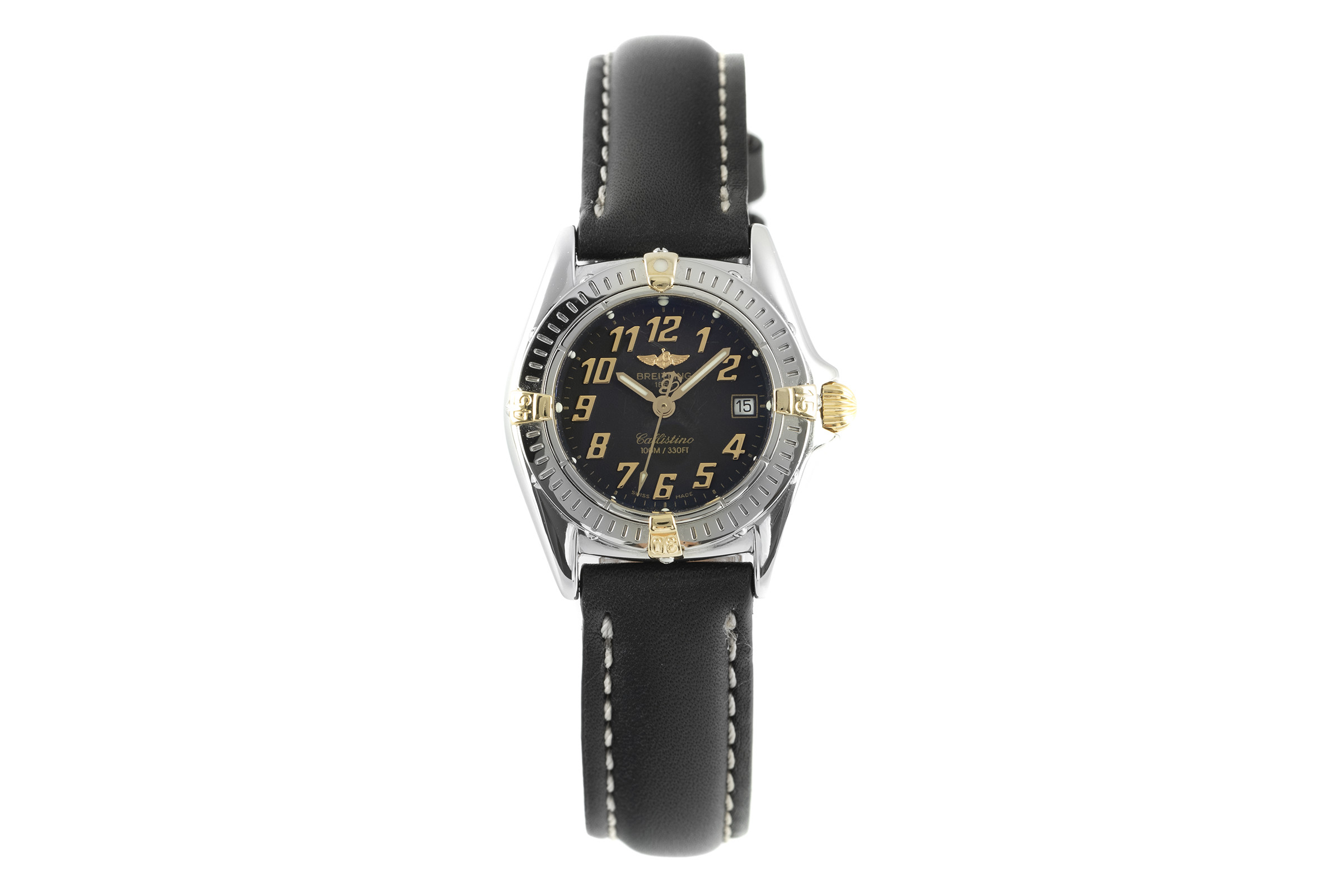Breitling Callistino steel / gold quartz Kal. B52 Ref. B52345