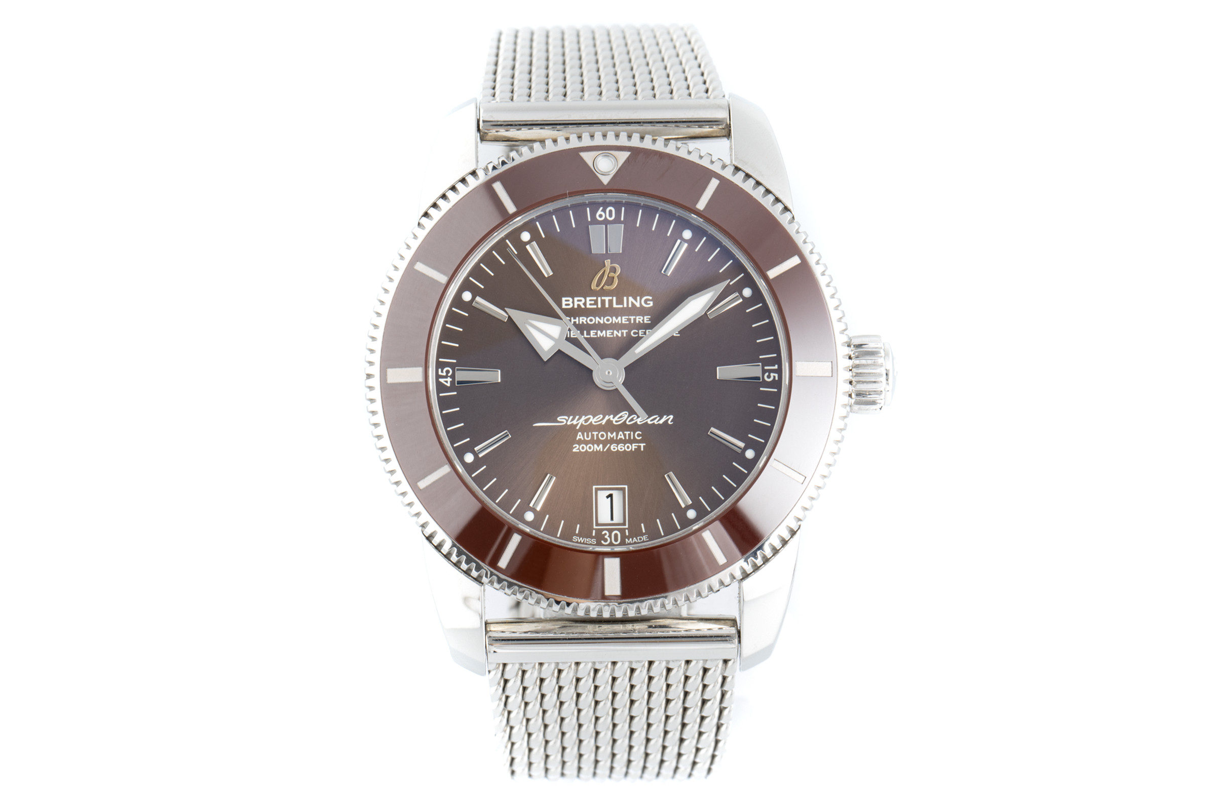 Breitling Superocean Heritage 42 steel automatic Kal. B20 Ref. AB2010