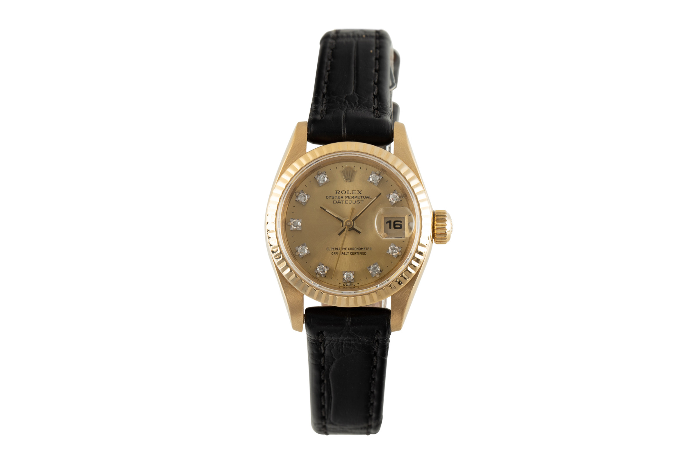 Rolex Lady Datejust 18 ct gold automatic Kal. 2135 Ref. 69178