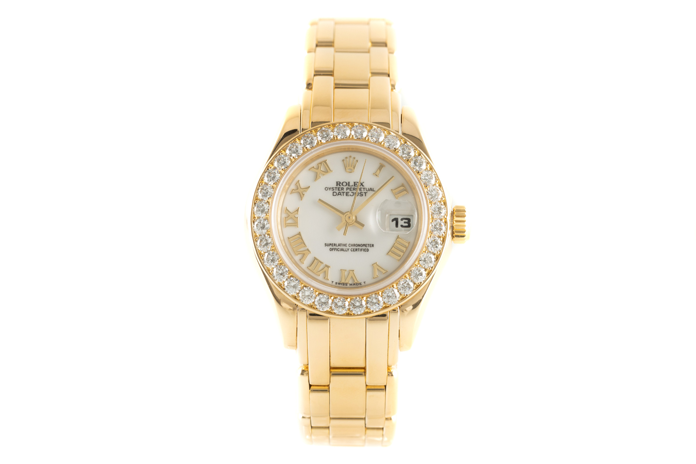Rolex Datejust 18 ct gold automatic Kal. 2135 Ref. 69318