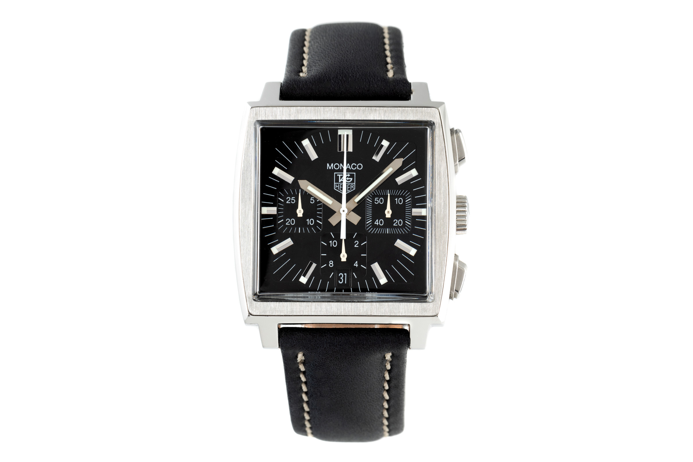 Tag Heuer Monaco chronograph steel automatic Ref. CW2111