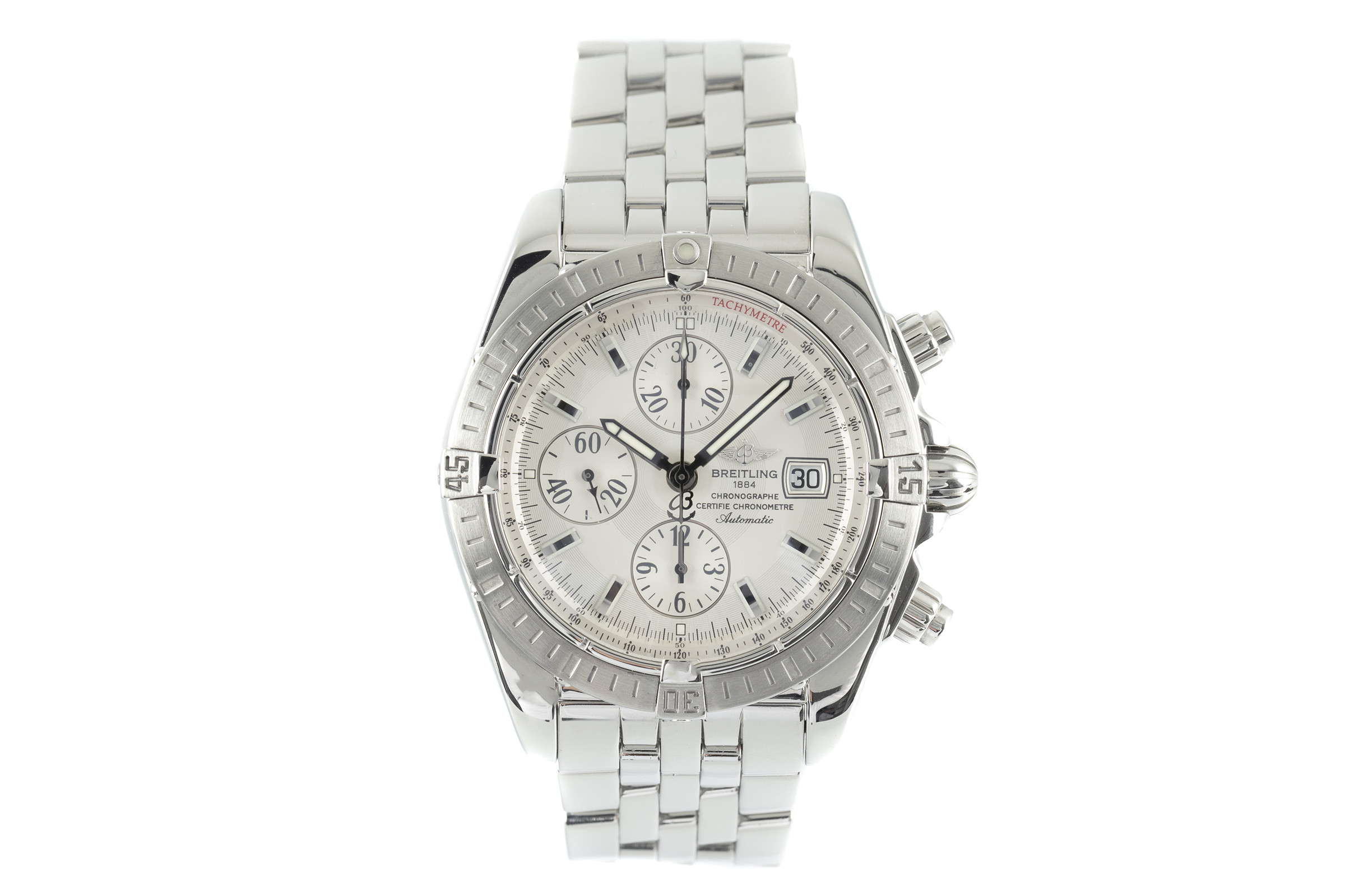 Breitling Chronomat chronograph steel automatic Kal. B13 Ref. A1335611/C569