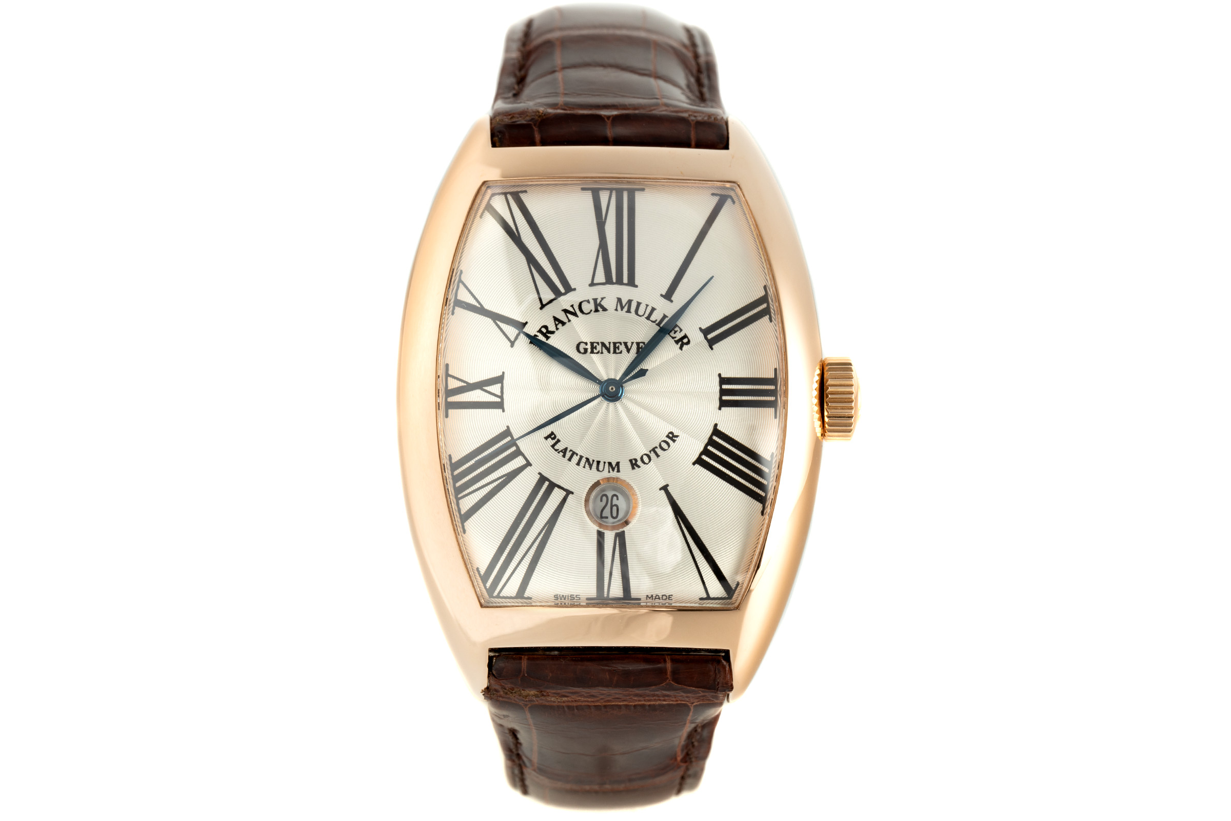 Franck Muller Casablanca 18 ct red gold automatic Kal. 2800T Ref. 888 SC DT