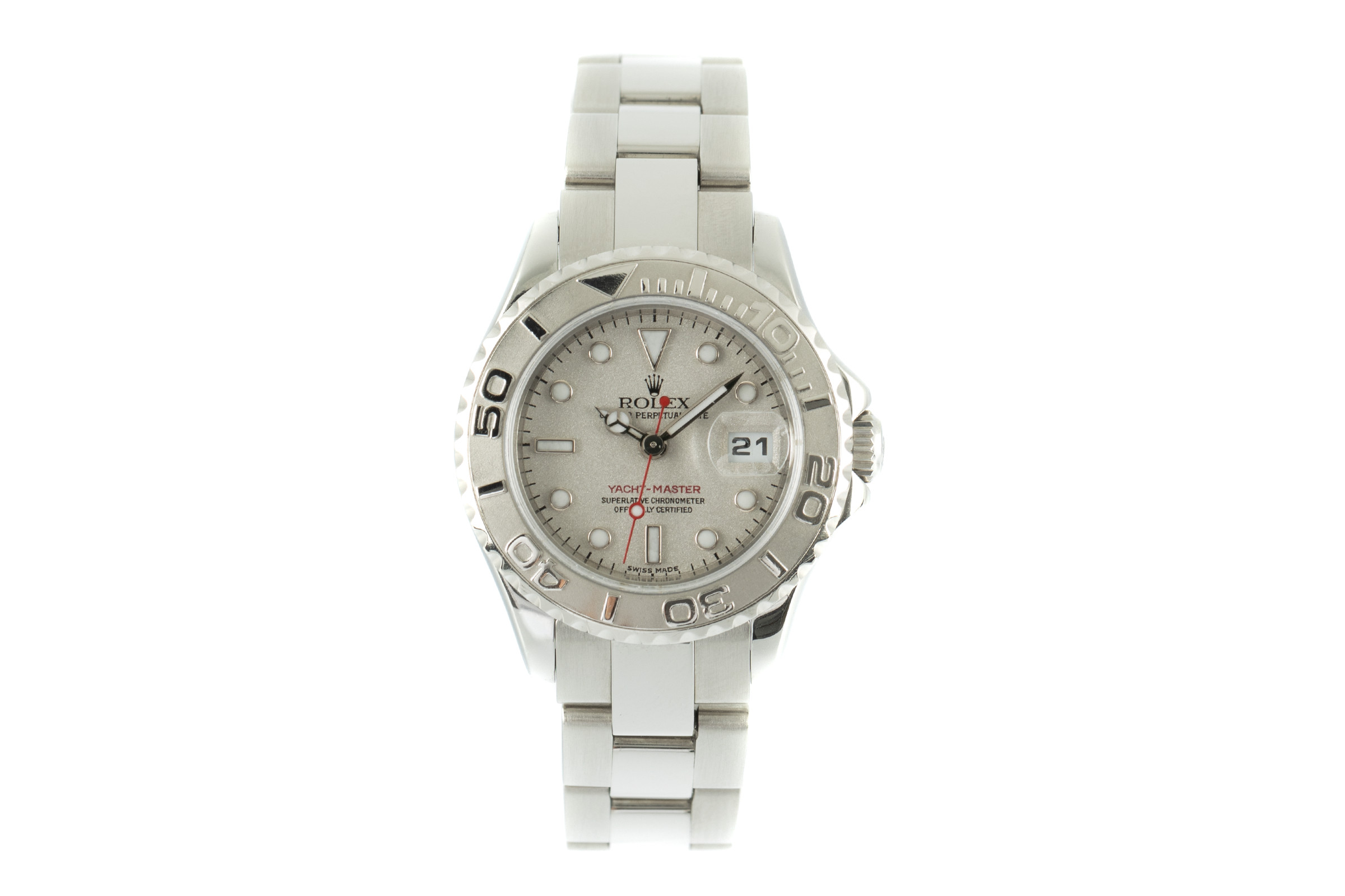 Rolex Yacht-Master steel / platinium automatic Kal. 2235 Ref. 169622