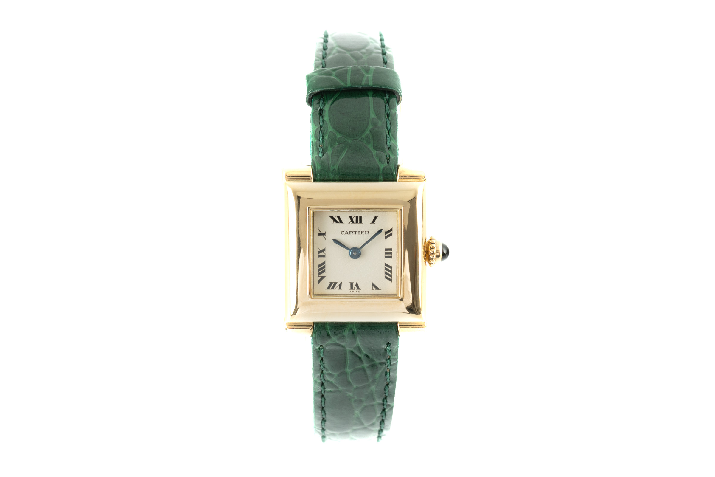 Cartier * 18 ct gold quartz Kal. 157