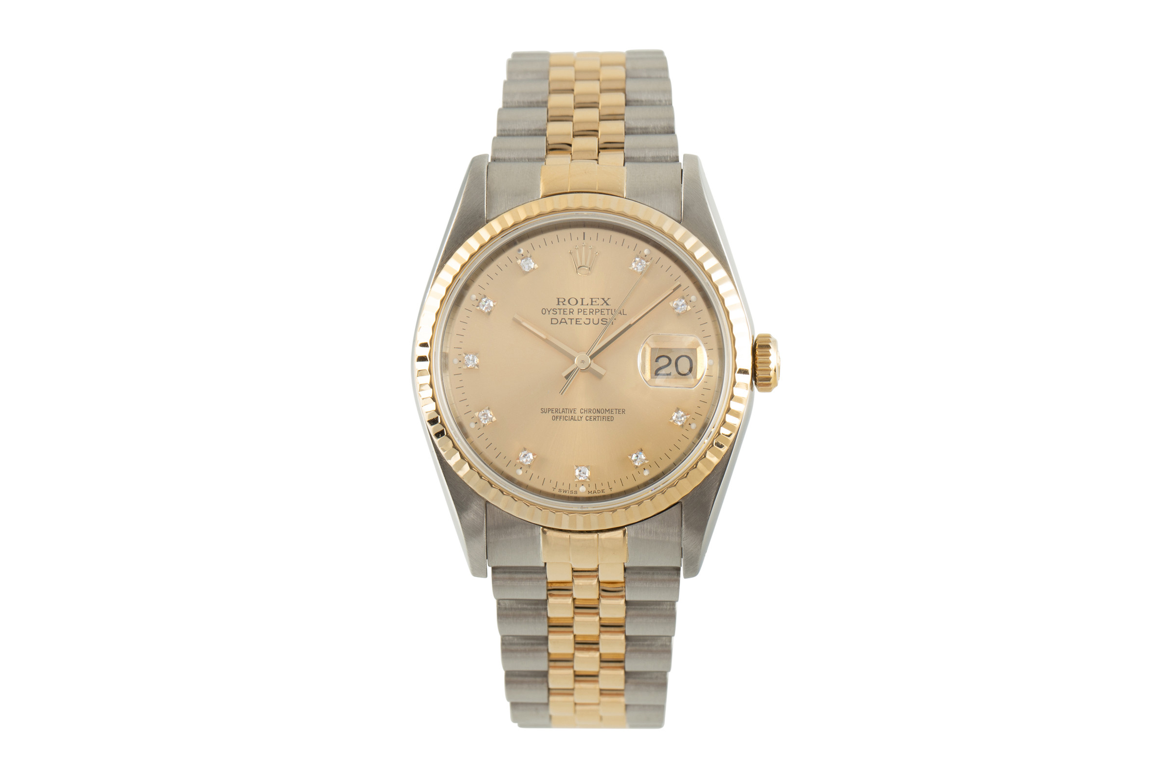 Rolex Datejust steel / gold automatic Kal. 3135 Ref. 1623