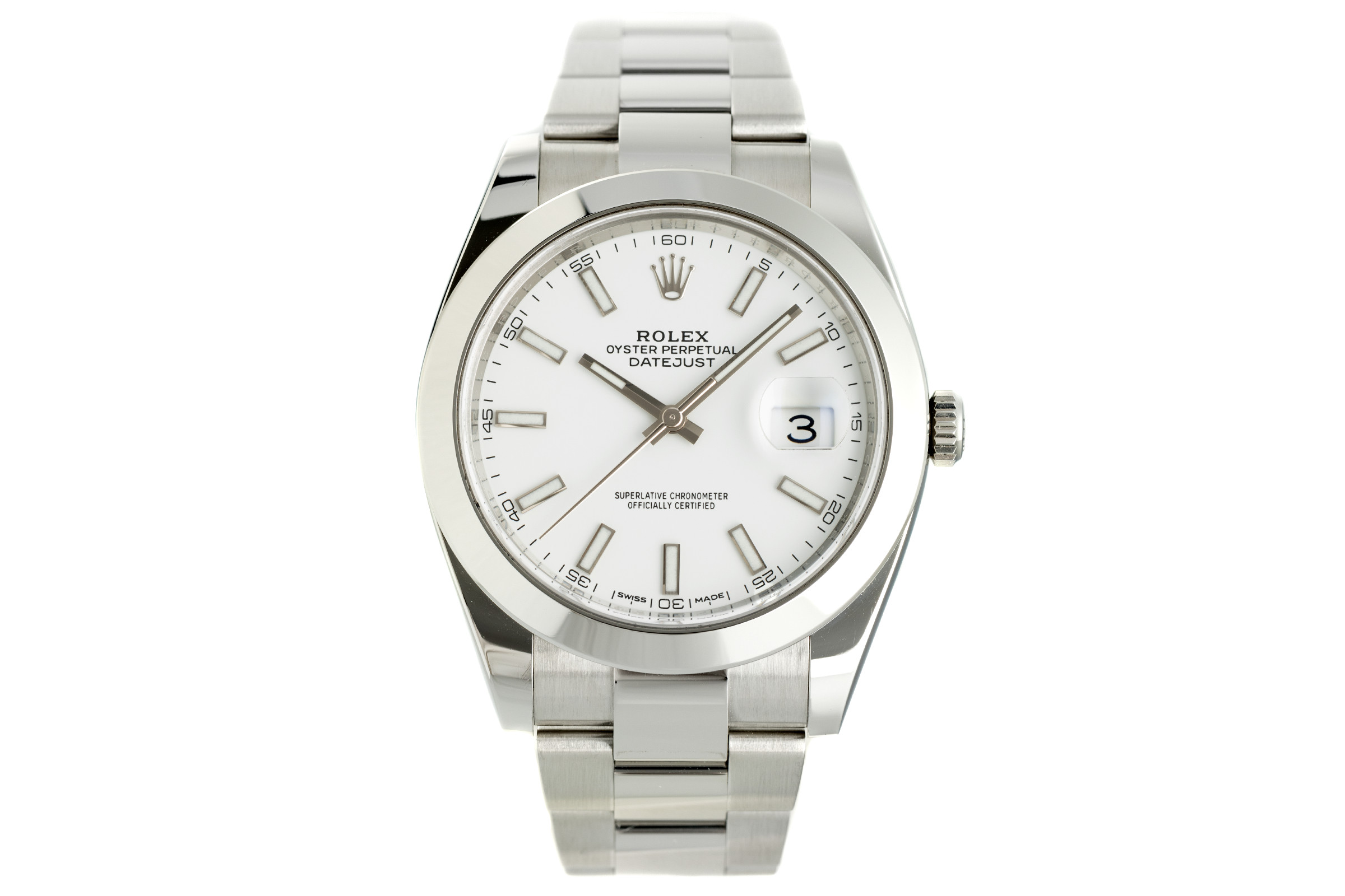 Rolex Datejust steel automatic Ref. 126300